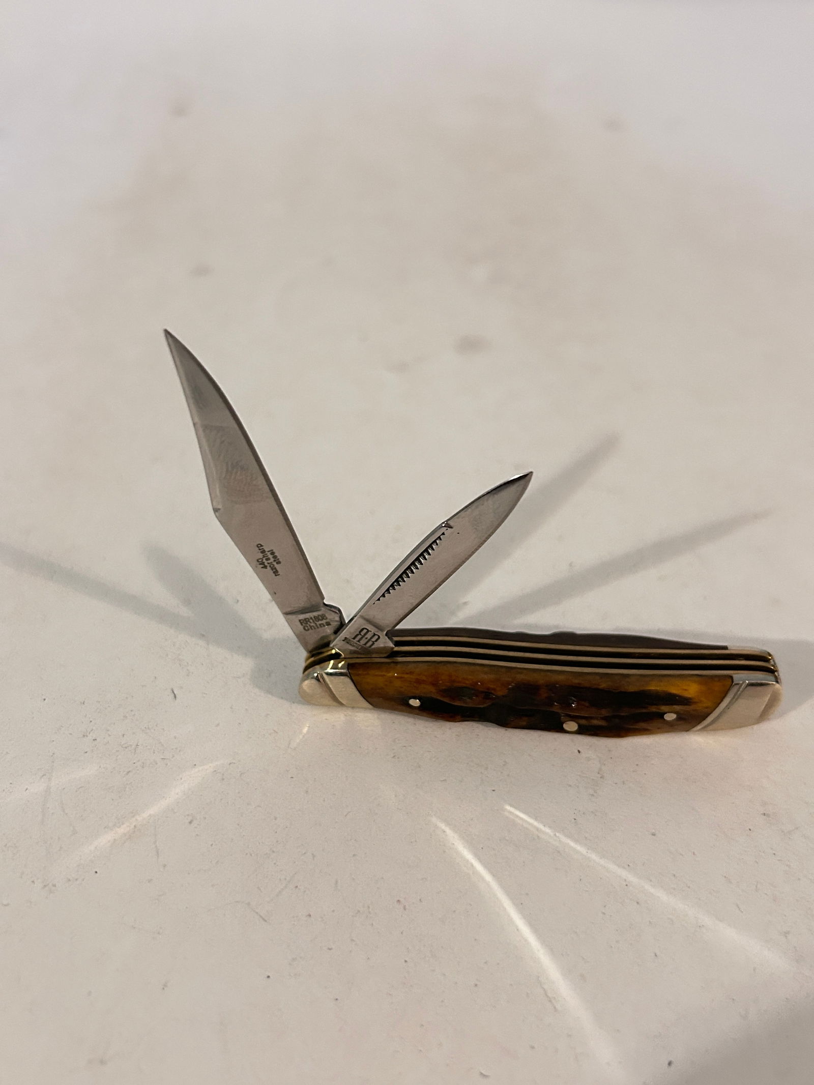 Vintage Rough Rider 2 Blade 1808 Pocket Knife (1 of 5)