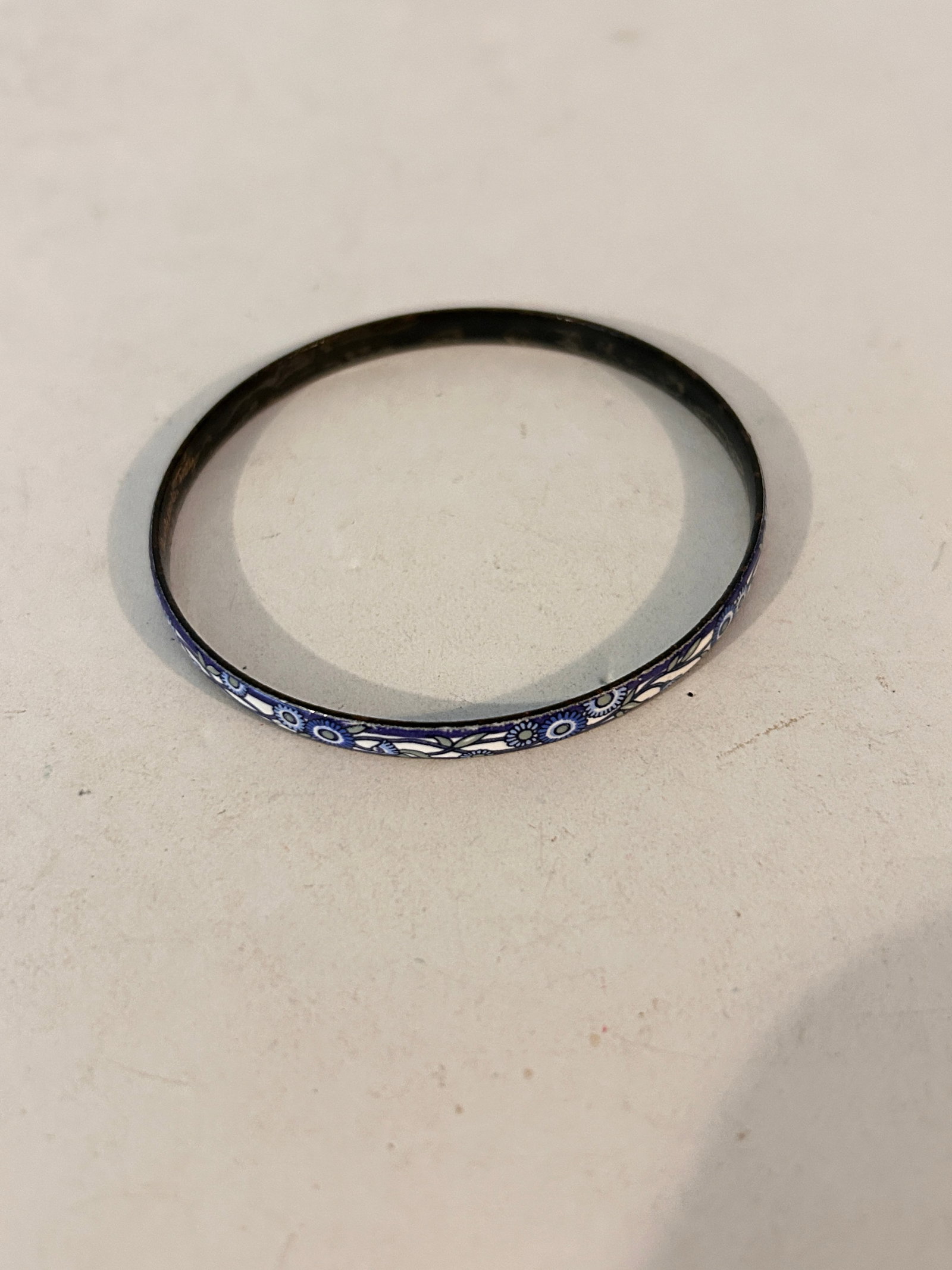 Vintage Michaela Frey Enamel Bracelet Bangle: Vintage Michaela Frey Enamel Bracelet Bangle Please view all photos as they are part of the description and condition of this Item, Feel free to contact me with questions or picture requests! Used Ite