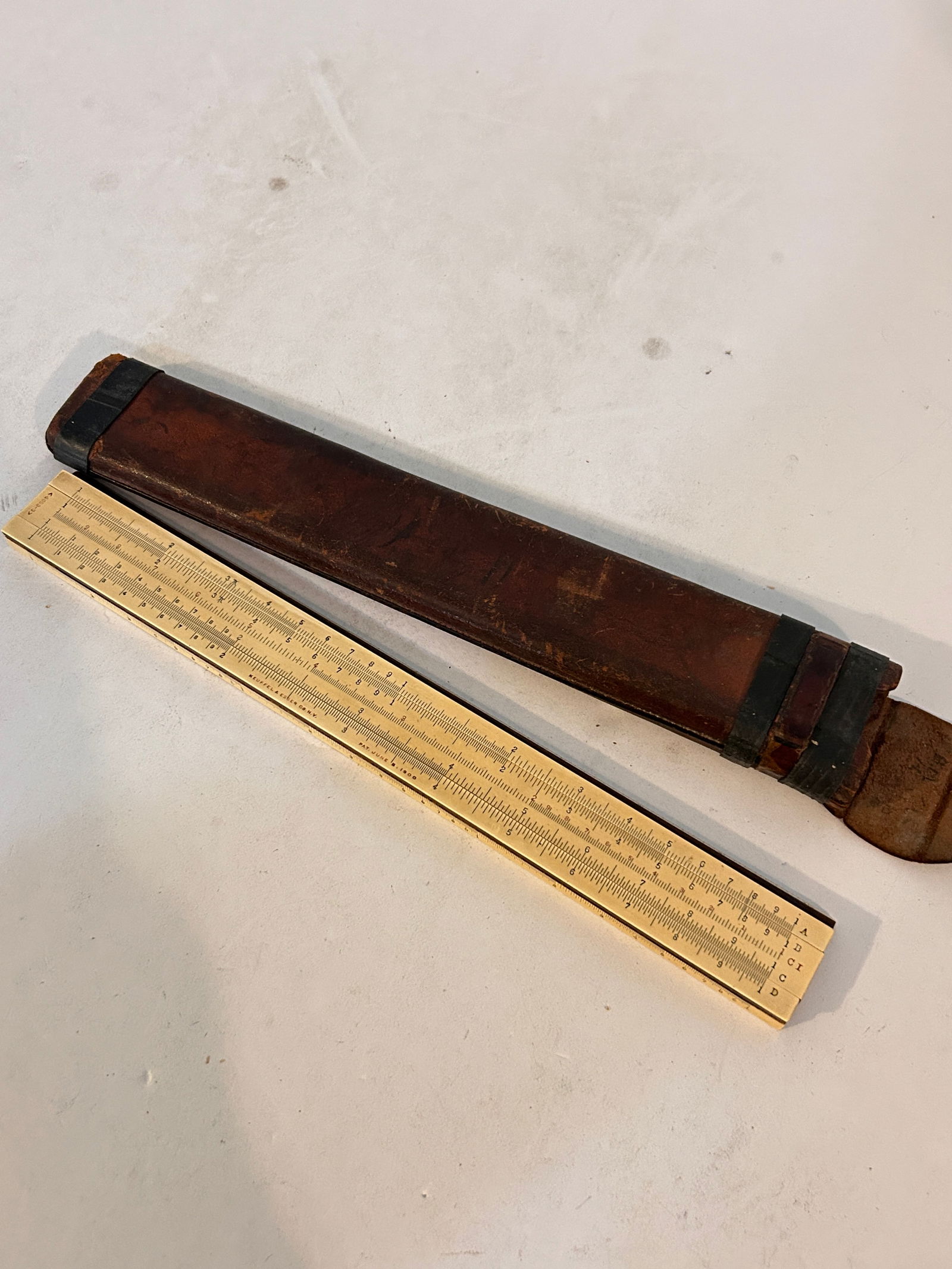 Vintage Keuffel & Esser 4053-3 Wooden Slide Rule: Vintage Keuffel & Esser 4053-3 Wooden Slide Rule Please view all photos as they are part of the description and condition of this Item, Feel free to contact me with questions or picture requests! Used