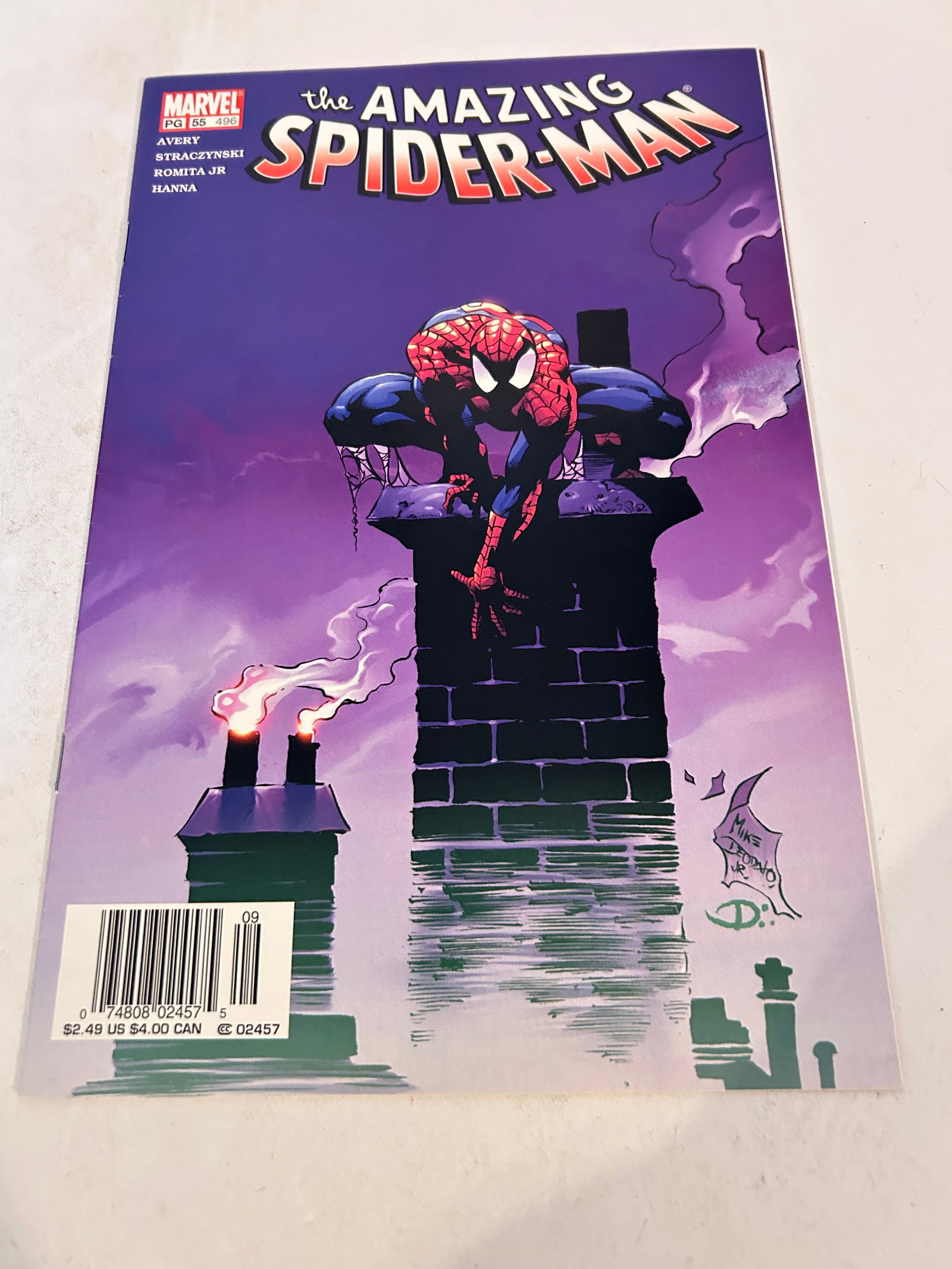 Vintage Comic Book The Amazing Spider-Man # 496: Vintage Comic Book The Amazing Spider-Man # 496 Please view all photos as they are part of the description and condition of this Item, Feel free to contact me with questions or picture requests! Used 