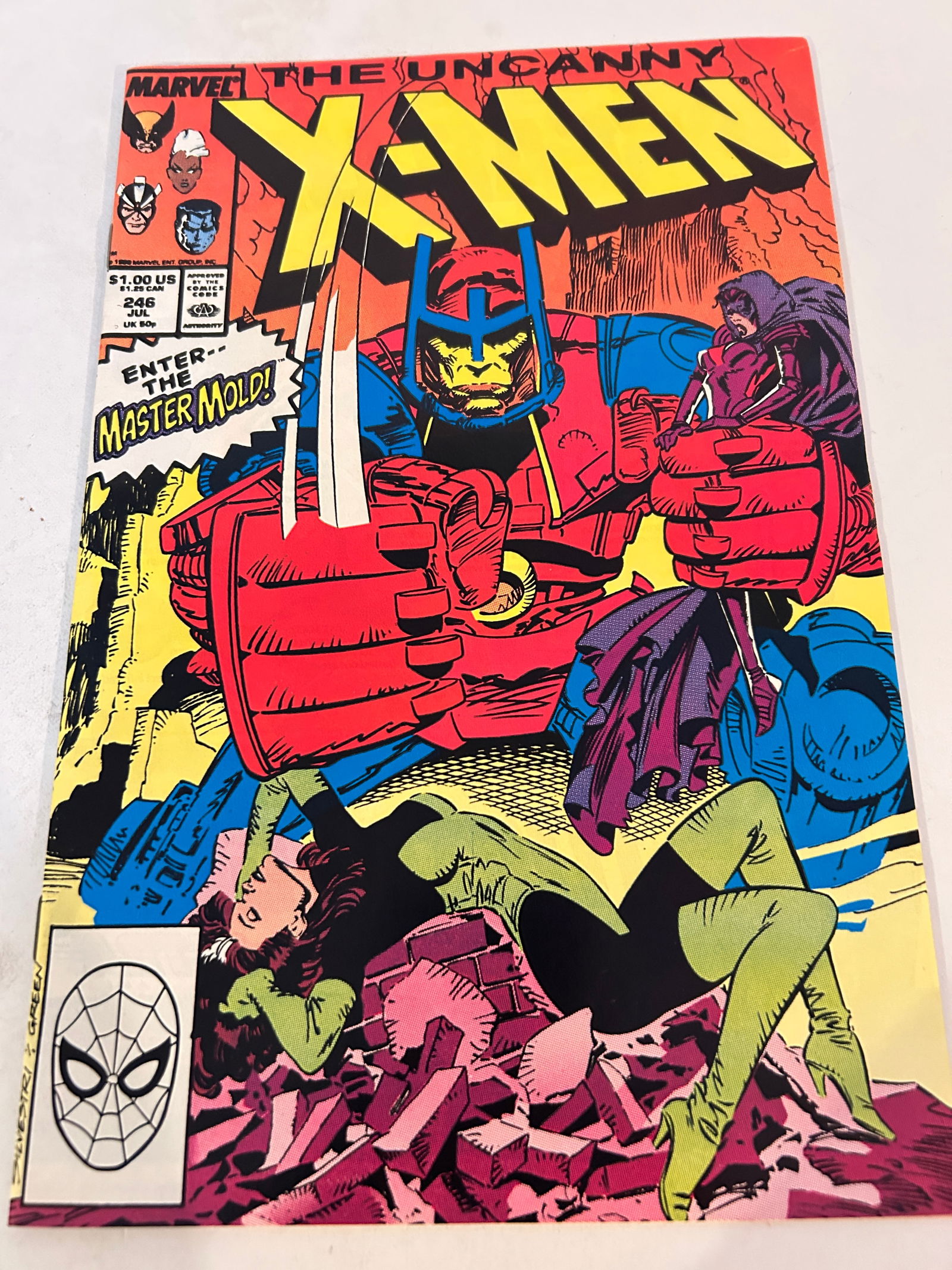 Vintage Comic Book Uncanny X-Men # 246 (1 of 3)