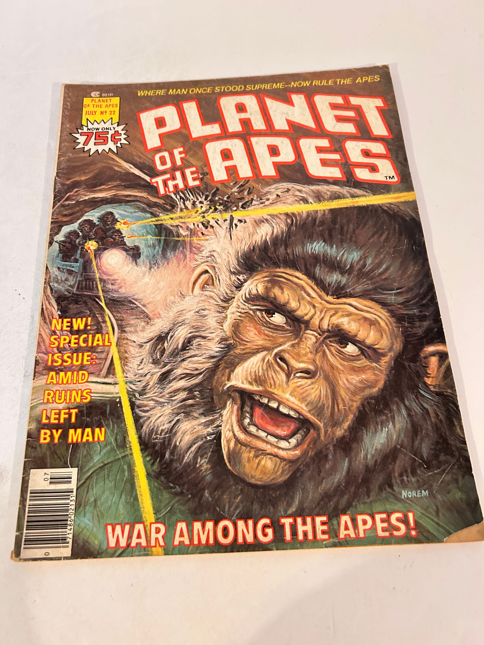 Vintage Comic Book Planet of The Apes # 22: Vintage Comic Book Planet of The Apes # 22 Please view all photos as they are part of the description and condition of this Item, Feel free to contact me with questions or picture requests! Used Item