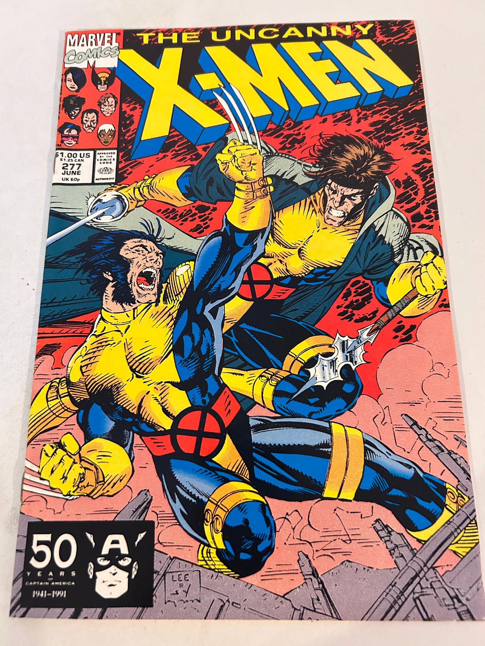 Vintage Comic Book Uncanny X-Men # 277: Vintage Comic Book Uncanny X-Men # 277 Please view all photos as they are part of the description and condition of this Item, Feel free to contact me with questions or picture requests! Used Item AS I