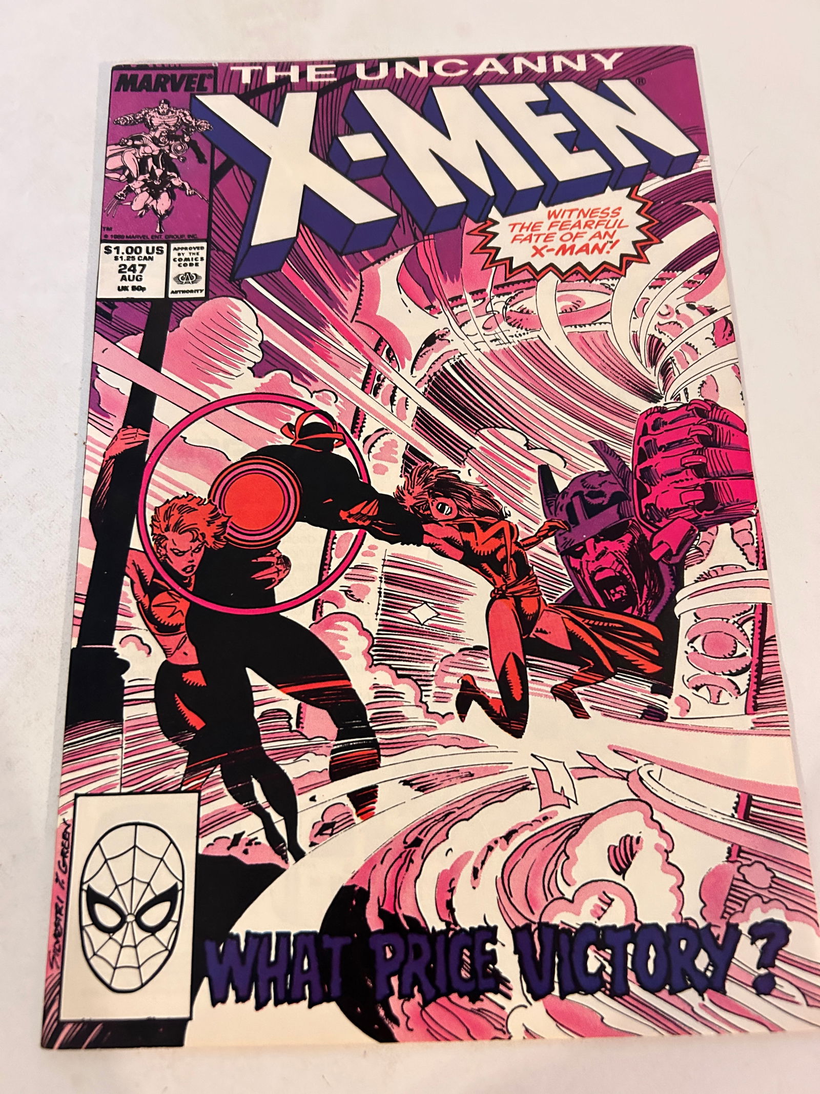 Vintage Comic Book Uncanny X-Men # 247 (1 of 3)