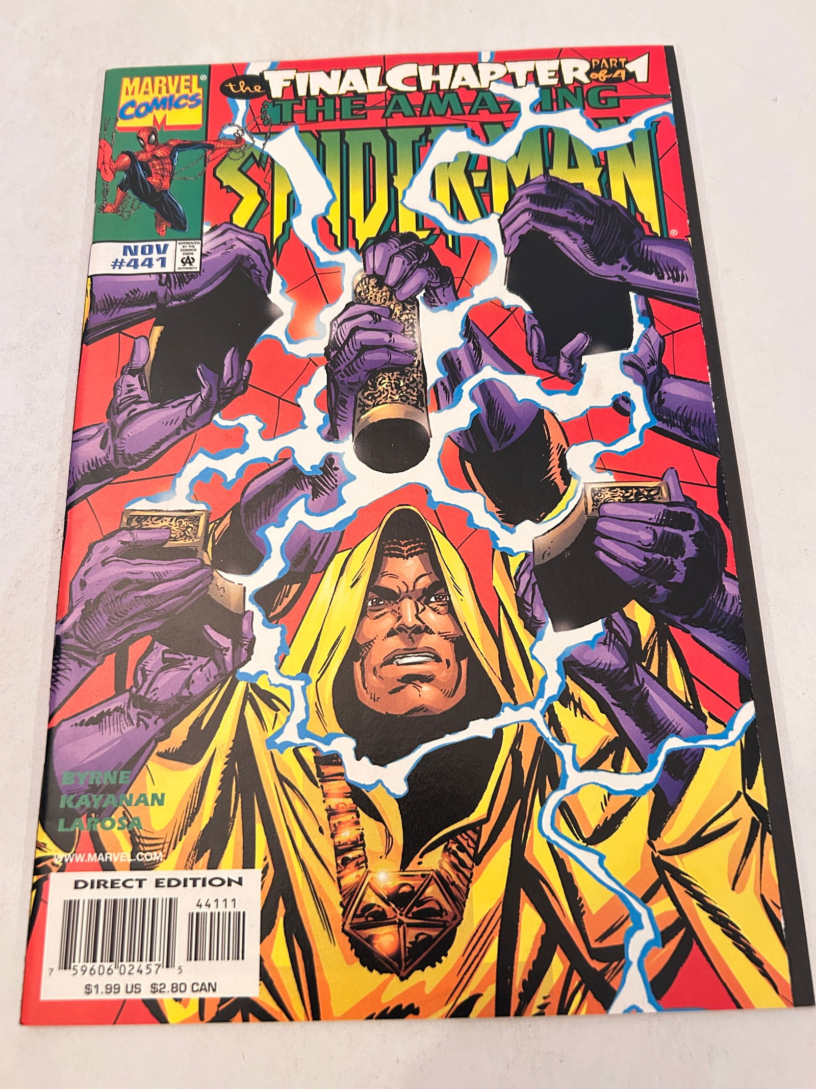 Vintage Comic Book Amazing Spider-Man # 441: Vintage Comic Book Amazing Spider-Man # 441 Please view all photos as they are part of the description and condition of this Item, Feel free to contact me with questions or picture requests! Used Item