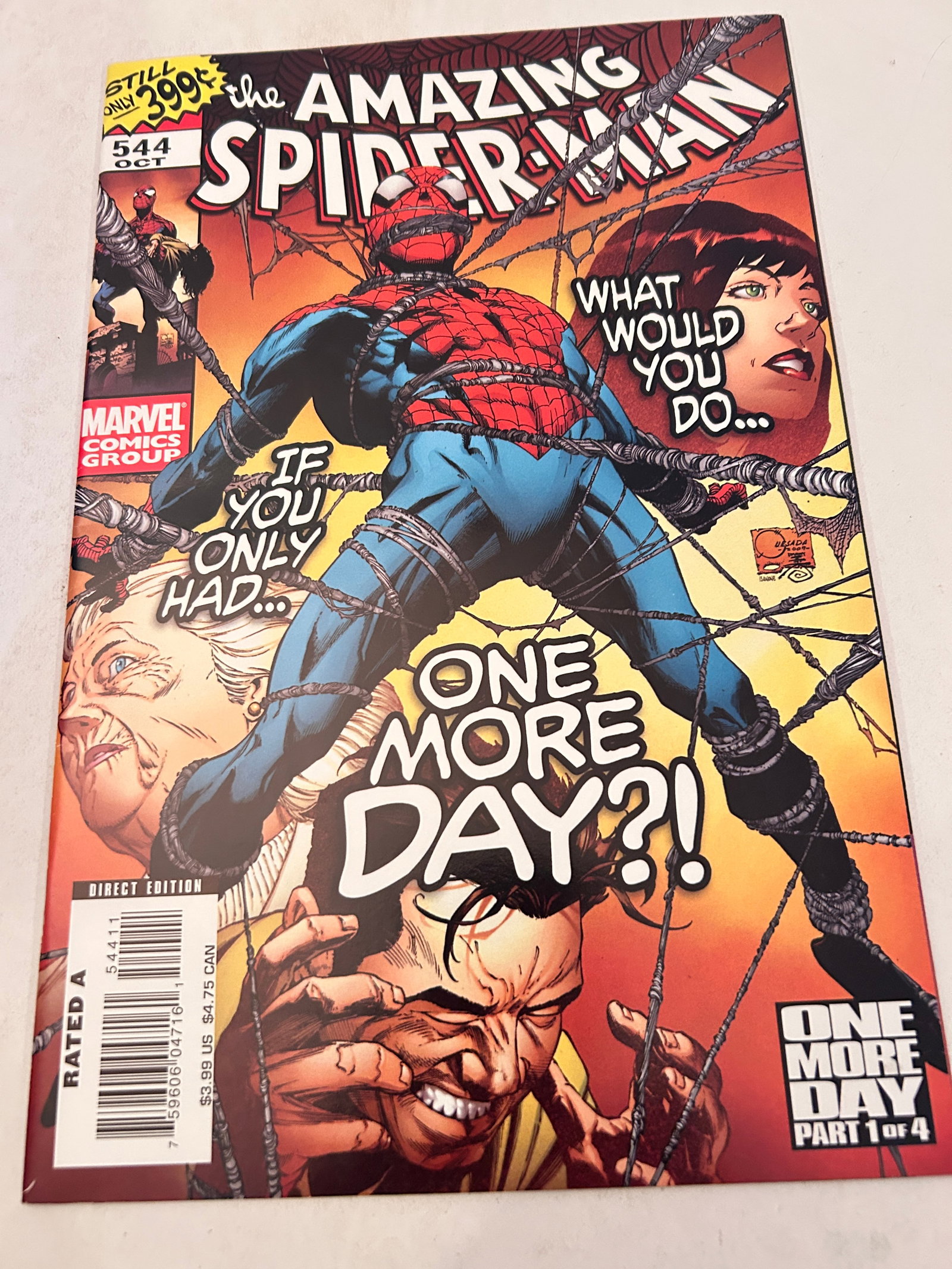 Vintage Comic Book Amazing Spider-Man # 544: Vintage Comic Book Amazing Spider-Man # 544 Please view all photos as they are part of the description and condition of this Item, Feel free to contact me with questions or picture requests! Used Item