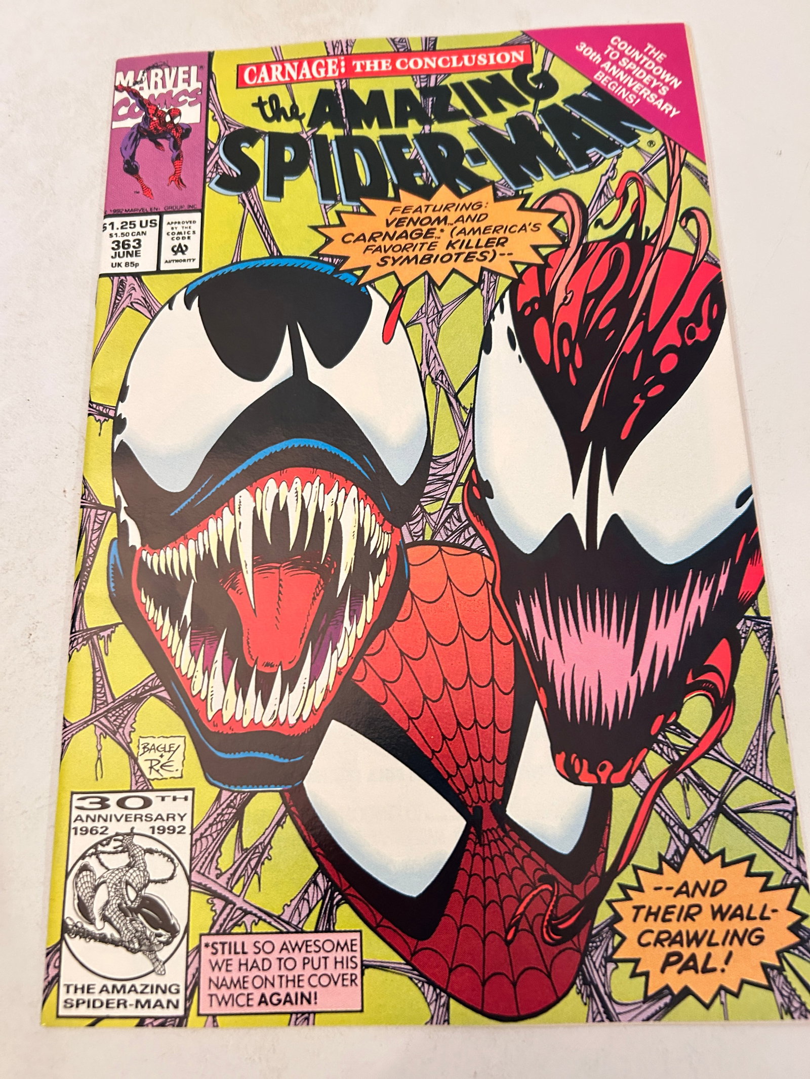 Vintage Comic Book the Amazing Spider-Man # 363: Vintage Comic Book the Amazing Spider-Man # 363 Please view all photos as they are part of the description and condition of this Item, Feel free to contact me with questions or picture requests! Used
