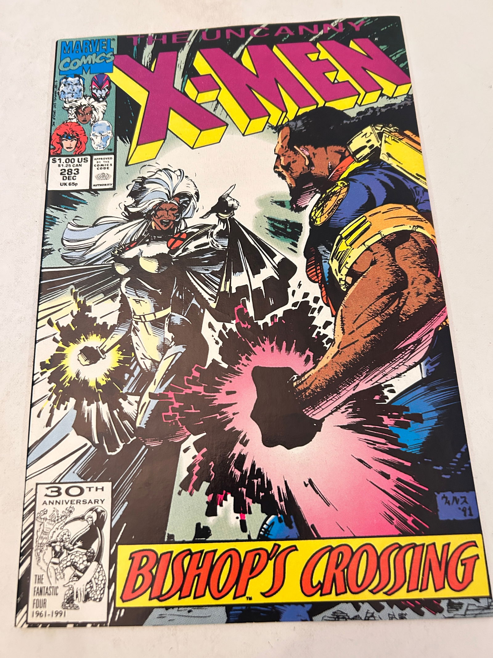 Vintage Comic Book The Uncanny X-Men # 283: Vintage Comic Book The Uncanny X-Men # 283 Please view all photos as they are part of the description and condition of this Item, Feel free to contact me with questions or picture requests! Used Item