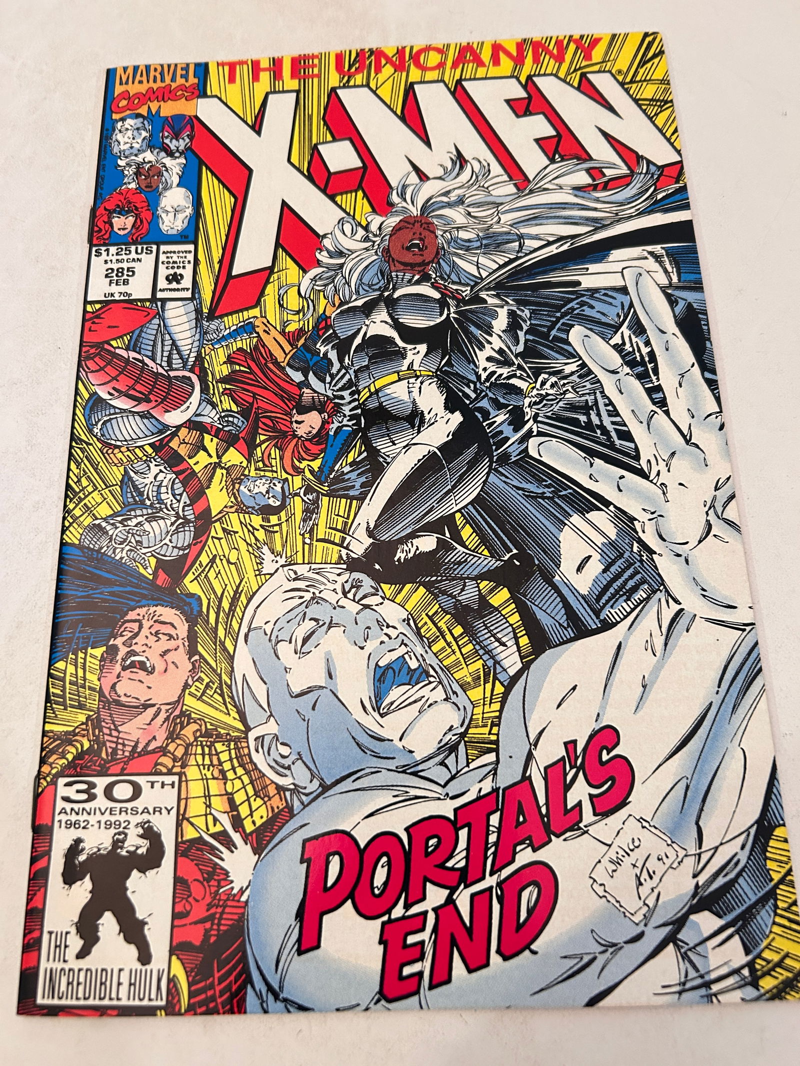 Vintage Comic Book The Uncanny X-Men # 285: Vintage Comic Book The Uncanny X-Men # 285 Please view all photos as they are part of the description and condition of this Item, Feel free to contact me with questions or picture requests! Used Item