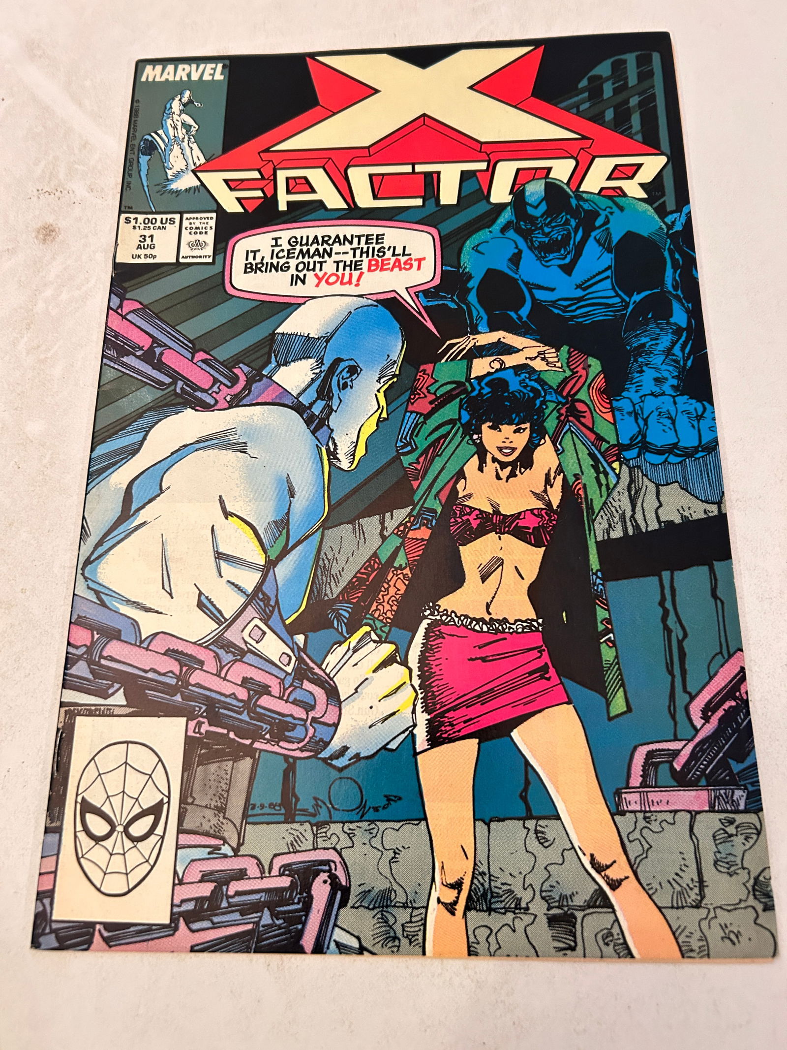 Vintage Comic Book X Factor # 31: Vintage Comic Book X Factor # 31 Please view all photos as they are part of the description and condition of this Item, Feel free to contact me with questions or picture requests! Used Item AS IS