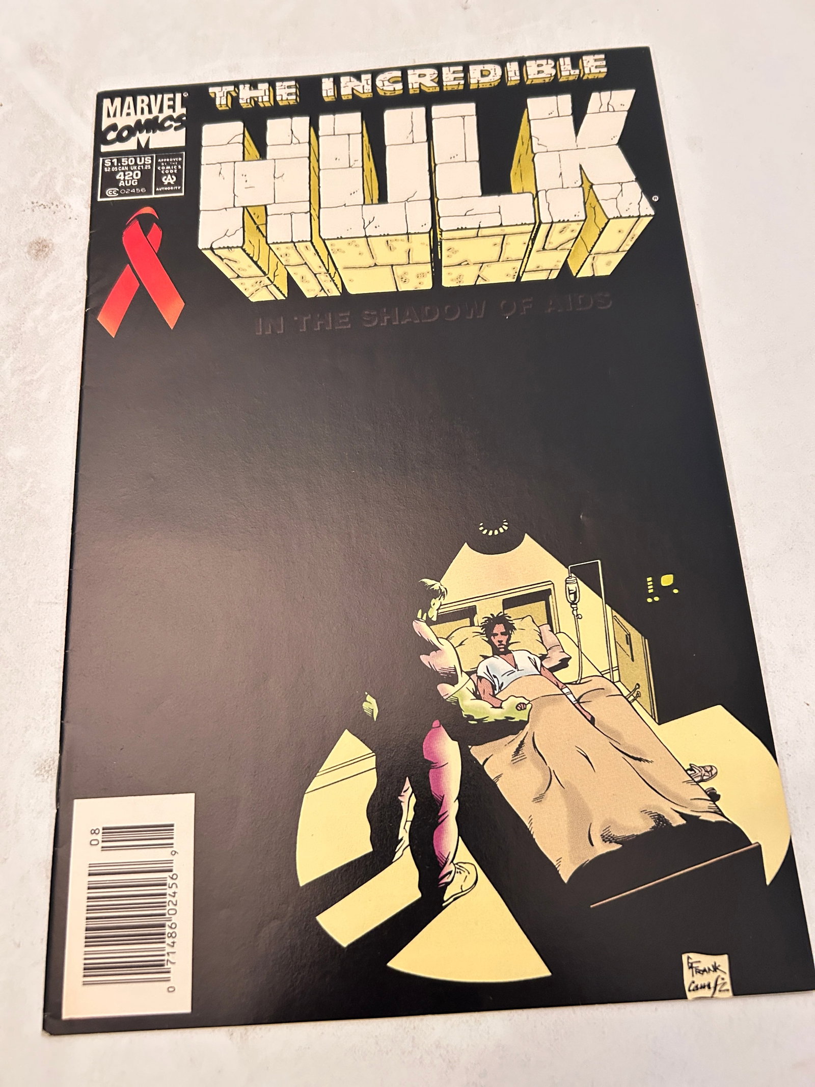 Vintage Comic Book the Incredible Hulk # 420: Vintage Comic Book the Incredible Hulk # 420 Please view all photos as they are part of the description and condition of this Item, Feel free to contact me with questions or picture requests! Used Ite