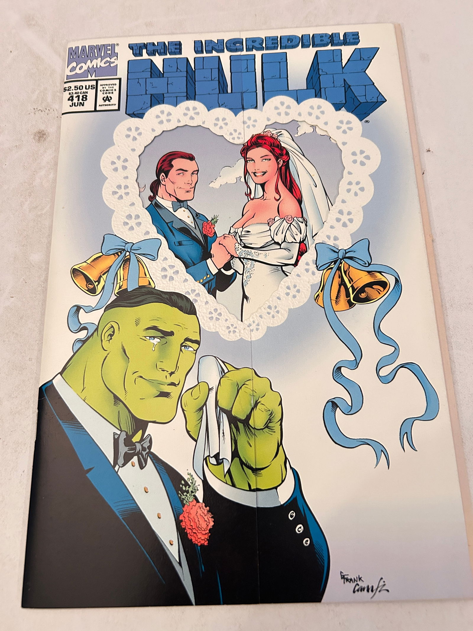 Vintage Comic Book the Incredible Hulk # 418: Vintage Comic Book the Incredible Hulk # 418 Please view all photos as they are part of the description and condition of this Item, Feel free to contact me with questions or picture requests! Used Ite