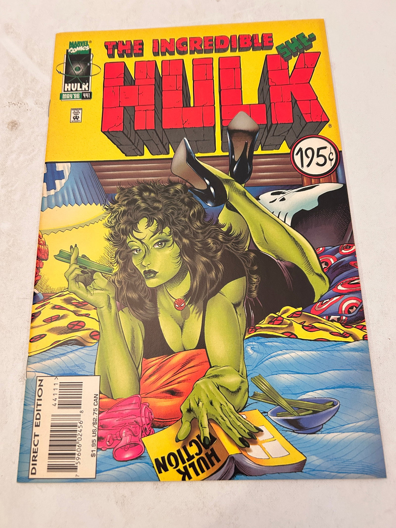 Vintage Comic Book the Incredible Hulk # 441: Vintage Comic Book the Incredible Hulk # 441 Please view all photos as they are part of the description and condition of this Item, Feel free to contact me with questions or picture requests! Used Ite