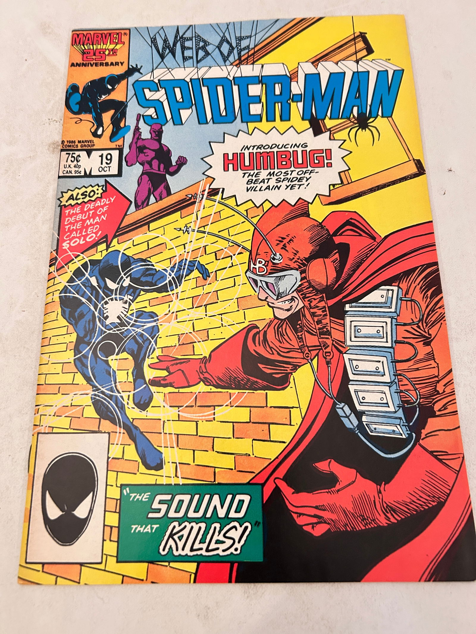 Vintage Comic Book the Web of Spider-Man # 19: Vintage Comic Book the Web of Spider-Man # 19 Please view all photos as they are part of the description and condition of this Item, Feel free to contact me with questions or picture requests! Used It