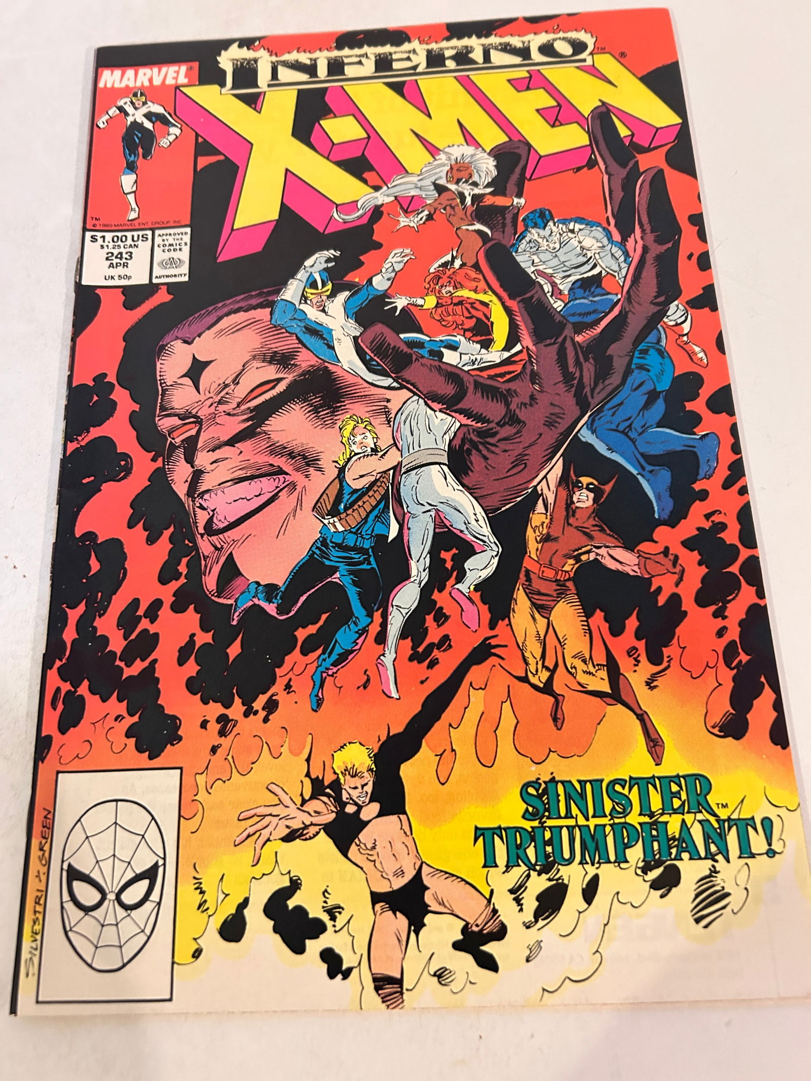 Vintage Comic Book Uncanny X-Men # 243: Vintage Comic Book Uncanny X-Men # 243 Please view all photos as they are part of the description and condition of this Item, Feel free to contact me with questions or picture requests! Used Item AS I