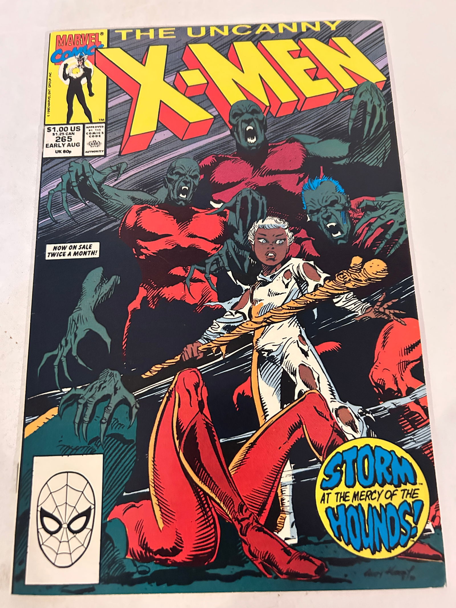 Vintage Comic Book Uncanny X-Men # 265: Vintage Comic Book Uncanny X-Men # 265 Please view all photos as they are part of the description and condition of this Item, Feel free to contact me with questions or picture requests! Used Item AS I
