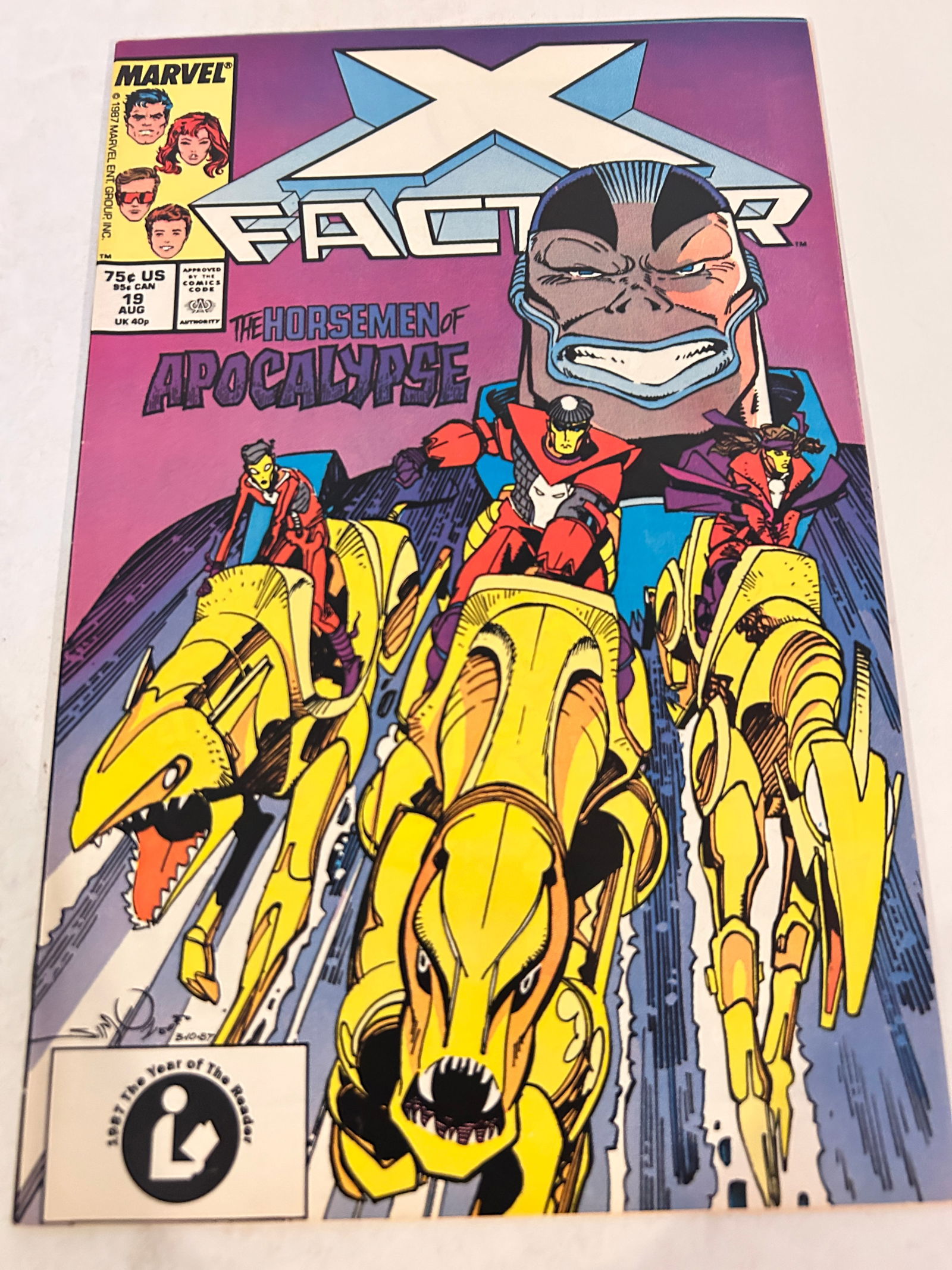 Vintage Comic Book X Factor # 19: Vintage Comic Book X Factor # 19 Please view all photos as they are part of the description and condition of this Item, Feel free to contact me with questions or picture requests! Used Item AS IS