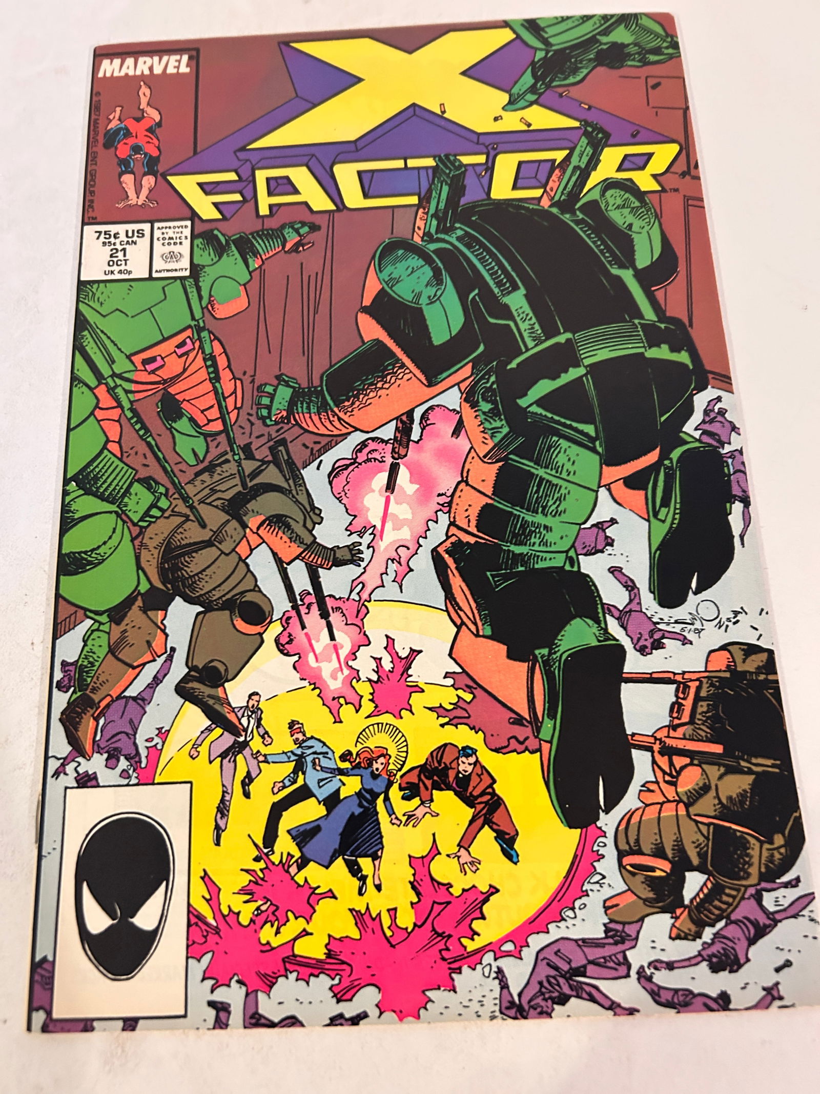 Vintage Comic Book X Factor # 21: Vintage Comic Book X Factor # 21 Please view all photos as they are part of the description and condition of this Item, Feel free to contact me with questions or picture requests! Used Item AS IS