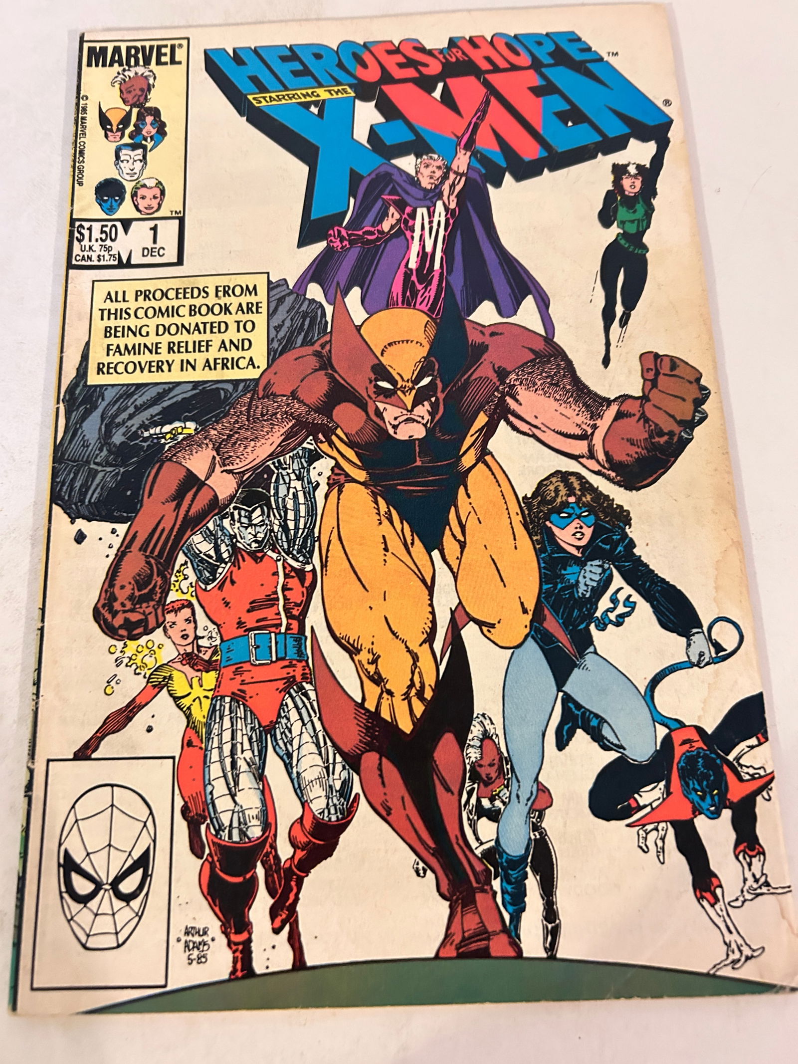 Vintage Comic Book Heroes For Hope X-Men # 1: Vintage Comic Book Heroes For Hope X-Men # 1 Please view all photos as they are part of the description and condition of this Item, Feel free to contact me with questions or picture requests! Used Ite