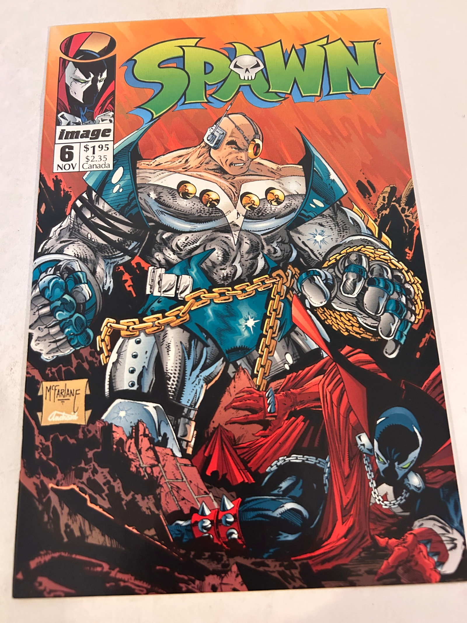 Vintage Comic Book Spawn # 6: Vintage Comic Book Spawn # 6 Please view all photos as they are part of the description and condition of this Item, Feel free to contact me with questions or picture requests! Used Item AS IS
