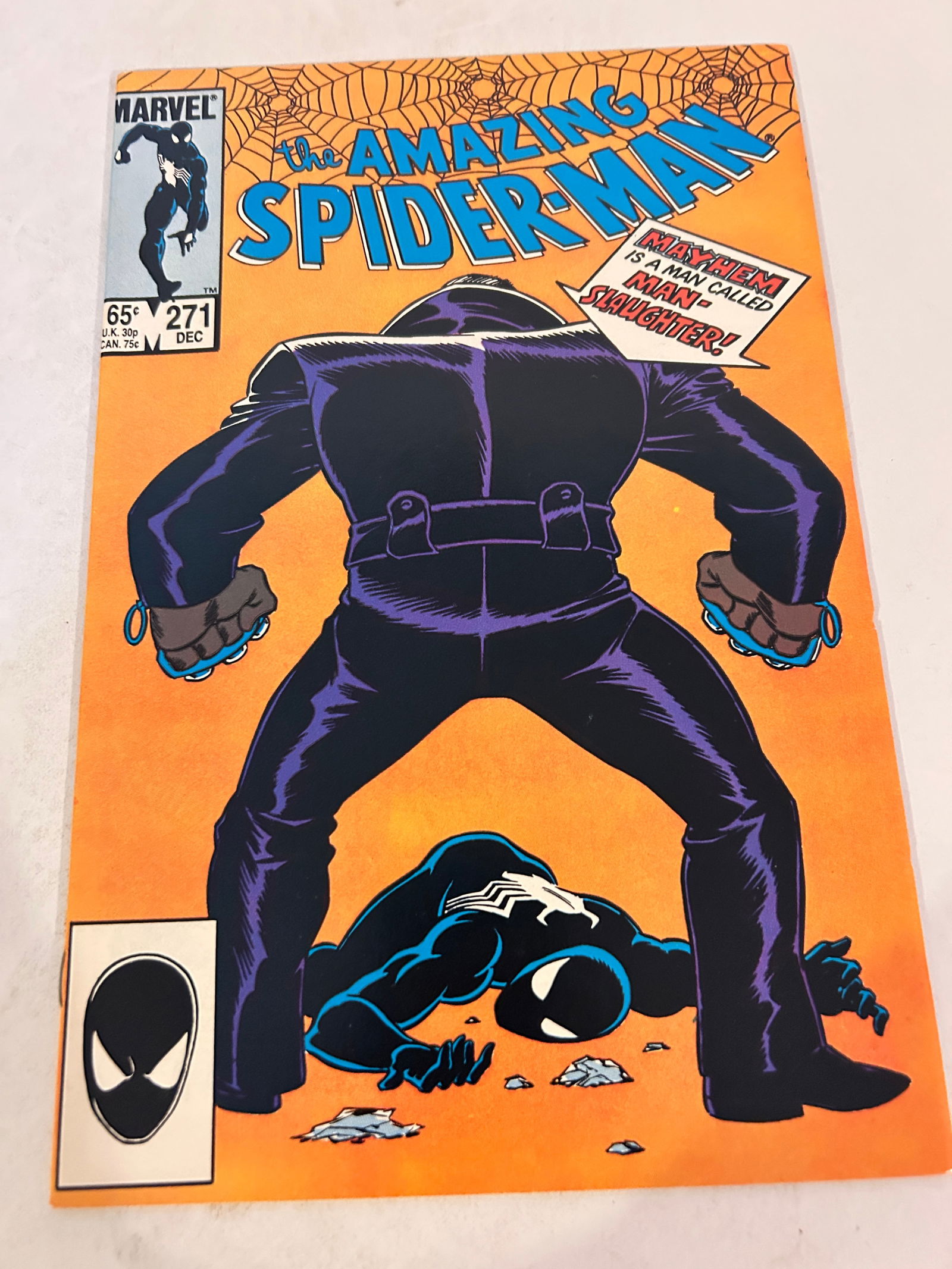Vintage Comic Book The Amazing Spider-Man # 271: Vintage Comic Book The Amazing Spider-Man # 271 Please view all photos as they are part of the description and condition of this Item, Feel free to contact me with questions or picture requests! Used