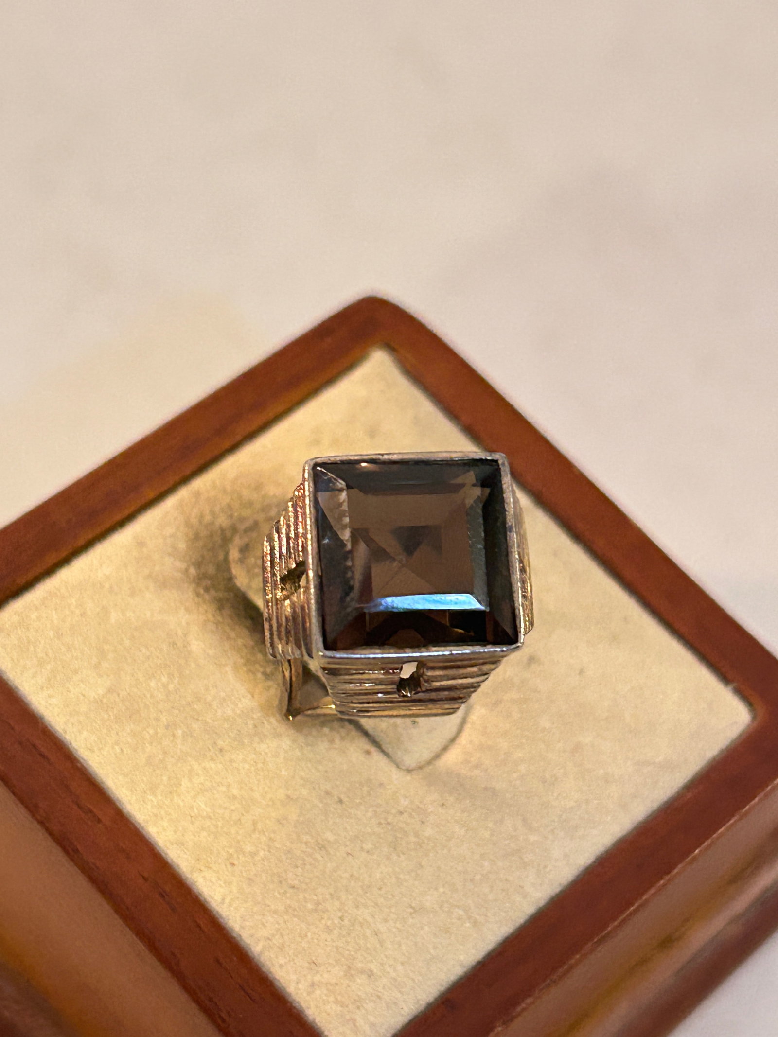 Vintage Sterling Silver YD Signed Amethyst Tested Ring Sz 7: Vintage Sterling Silver YD Signed Amethyst Tested Ring Sz 7 Please view all photos as they are part of the description and condition of this Item, Feel free to contact me with questions or picture req