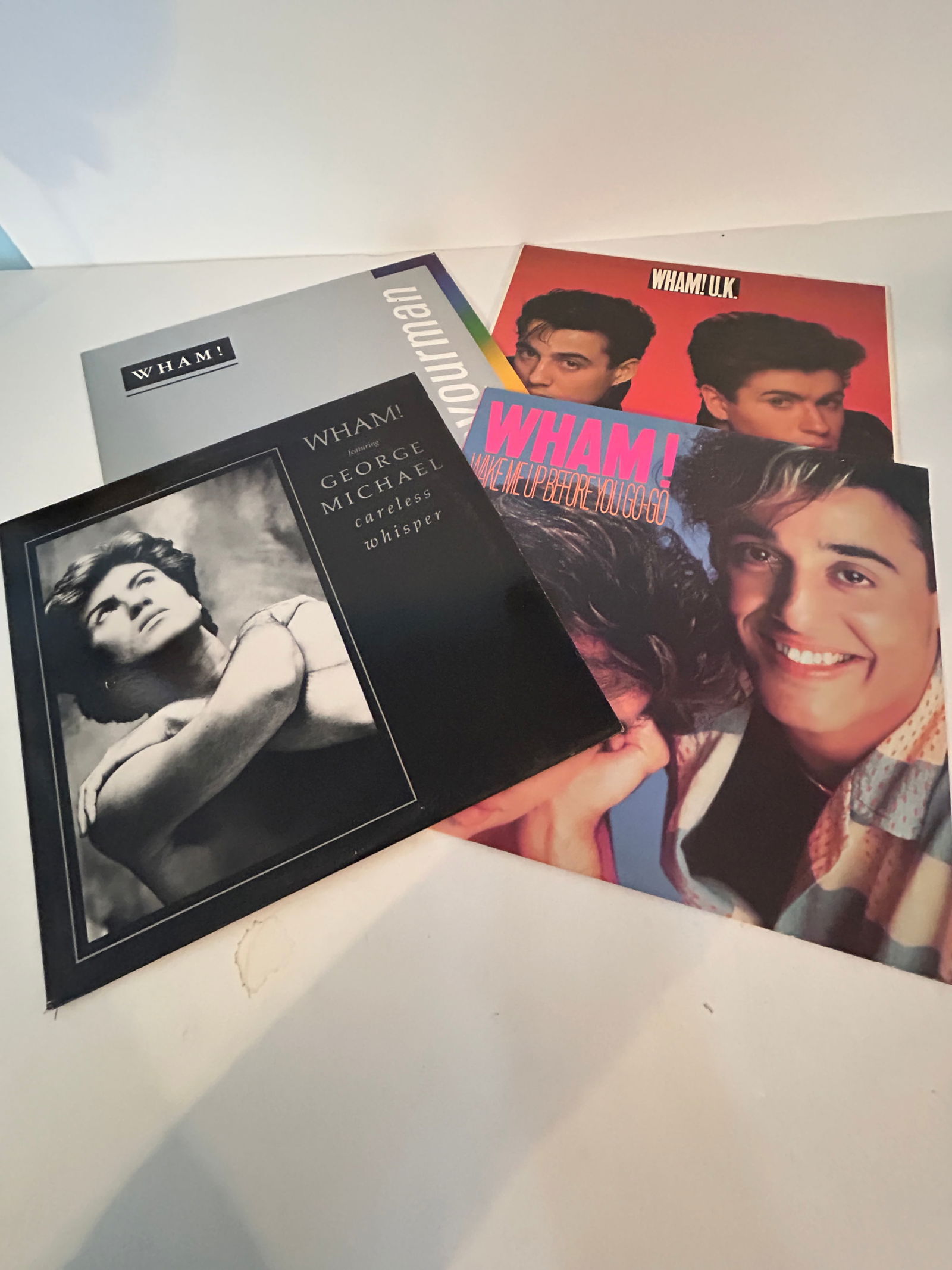 Vintage Lot of 4 Wham George Michaels LPs Albums: Vintage Lot of 4 Wham George Michaels LPs Albums Please view all photos as they are part of the description and condition of this Item, Feel free to contact me with questions or picture requests! Used