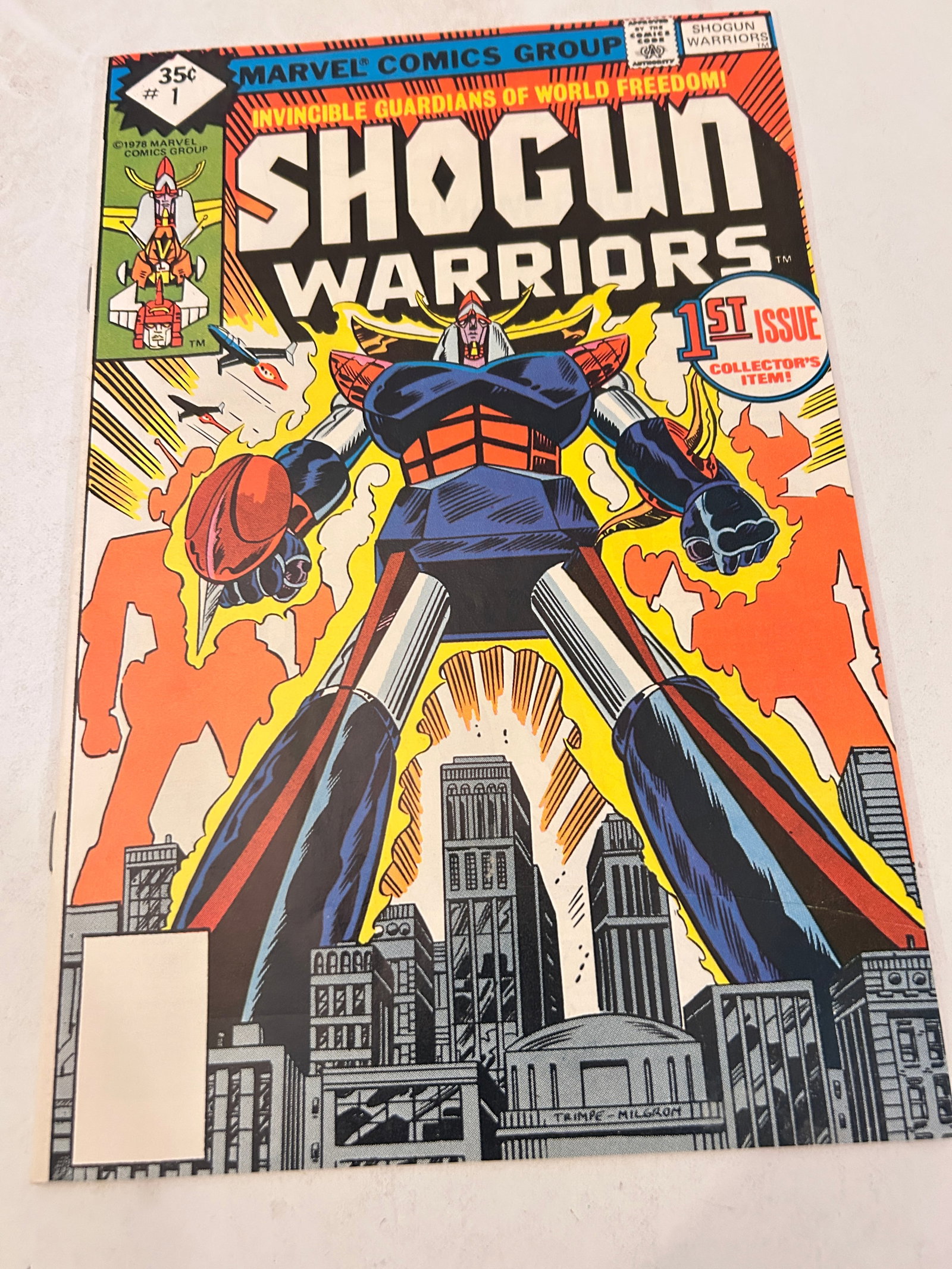 Vintage Comic Book Shogun Warriors # 1 (1 of 2)