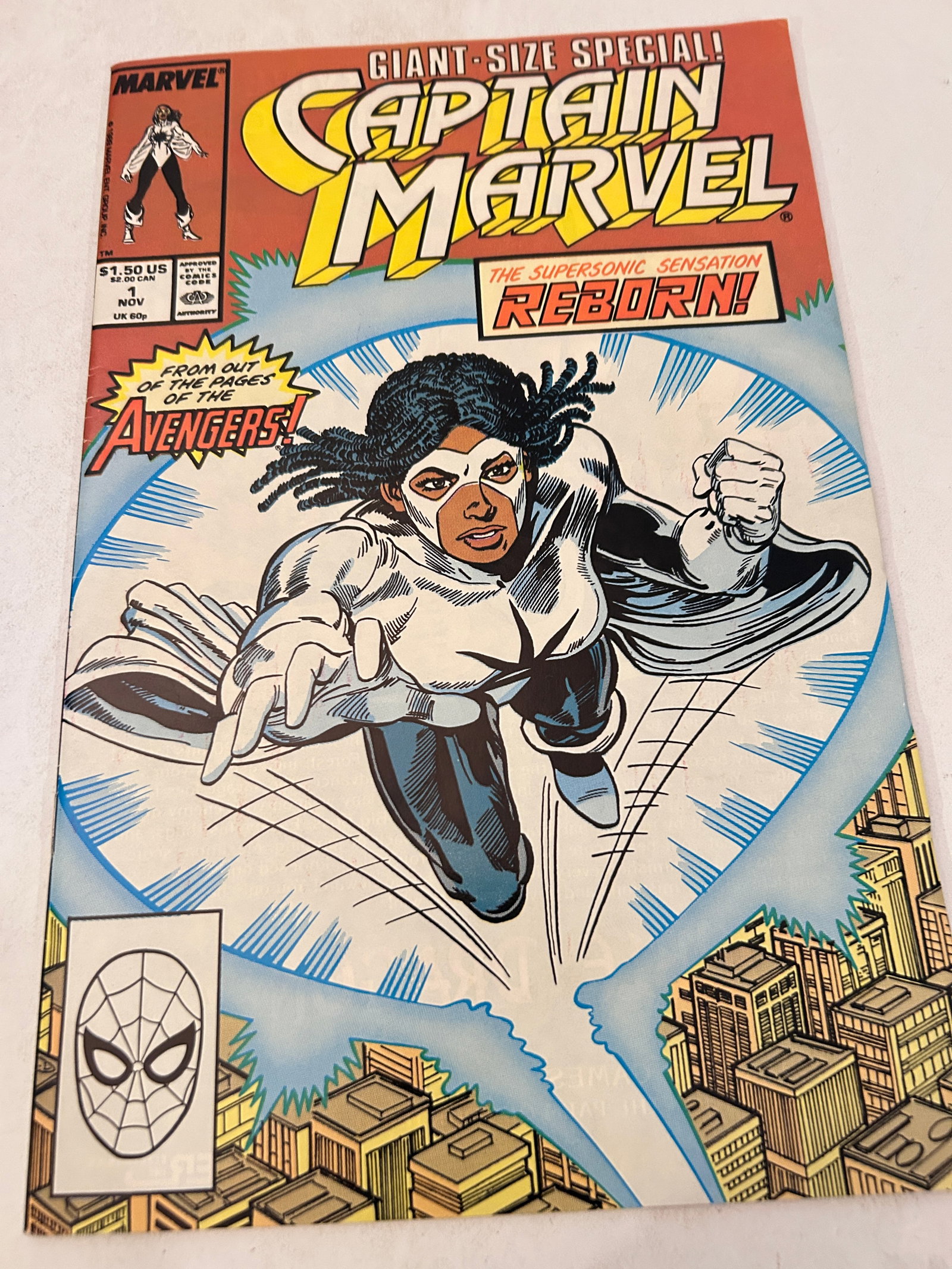 Vintage Comic Book Captain Marvel # 1: Vintage Comic Book Captain Marvel # 1 Please view all photos as they are part of the description and condition of this Item, Feel free to contact me with questions or picture requests! Used Item AS IS