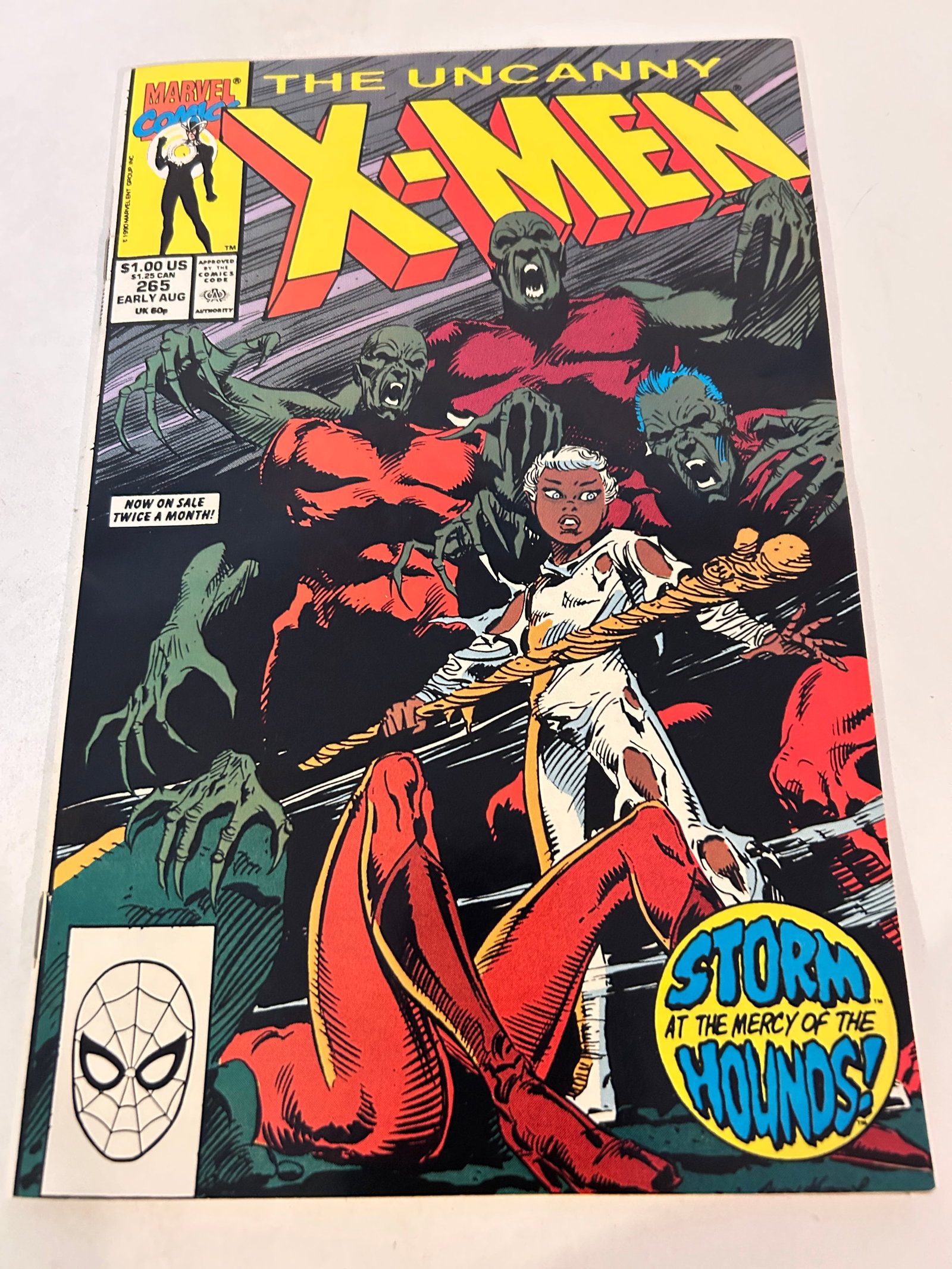 Vintage Comic Book Uncanny X-Men # 265: Vintage Comic Book Uncanny X-Men # 265 Please view all photos as they are part of the description and condition of this Item, Feel free to contact me with questions or picture requests! Used Item AS I