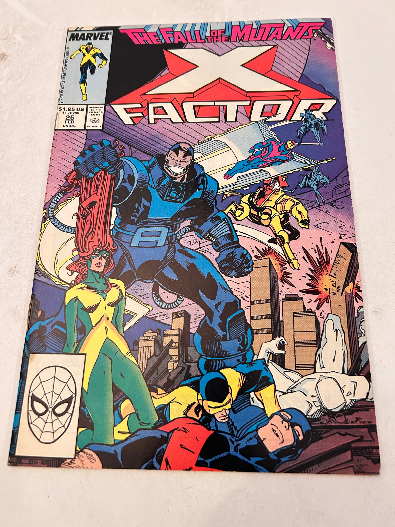 Vintage Comic Book X Factor # 25: Vintage Comic Book X Factor # 25 Please view all photos as they are part of the description and condition of this Item, Feel free to contact me with questions or picture requests! Used Item AS IS