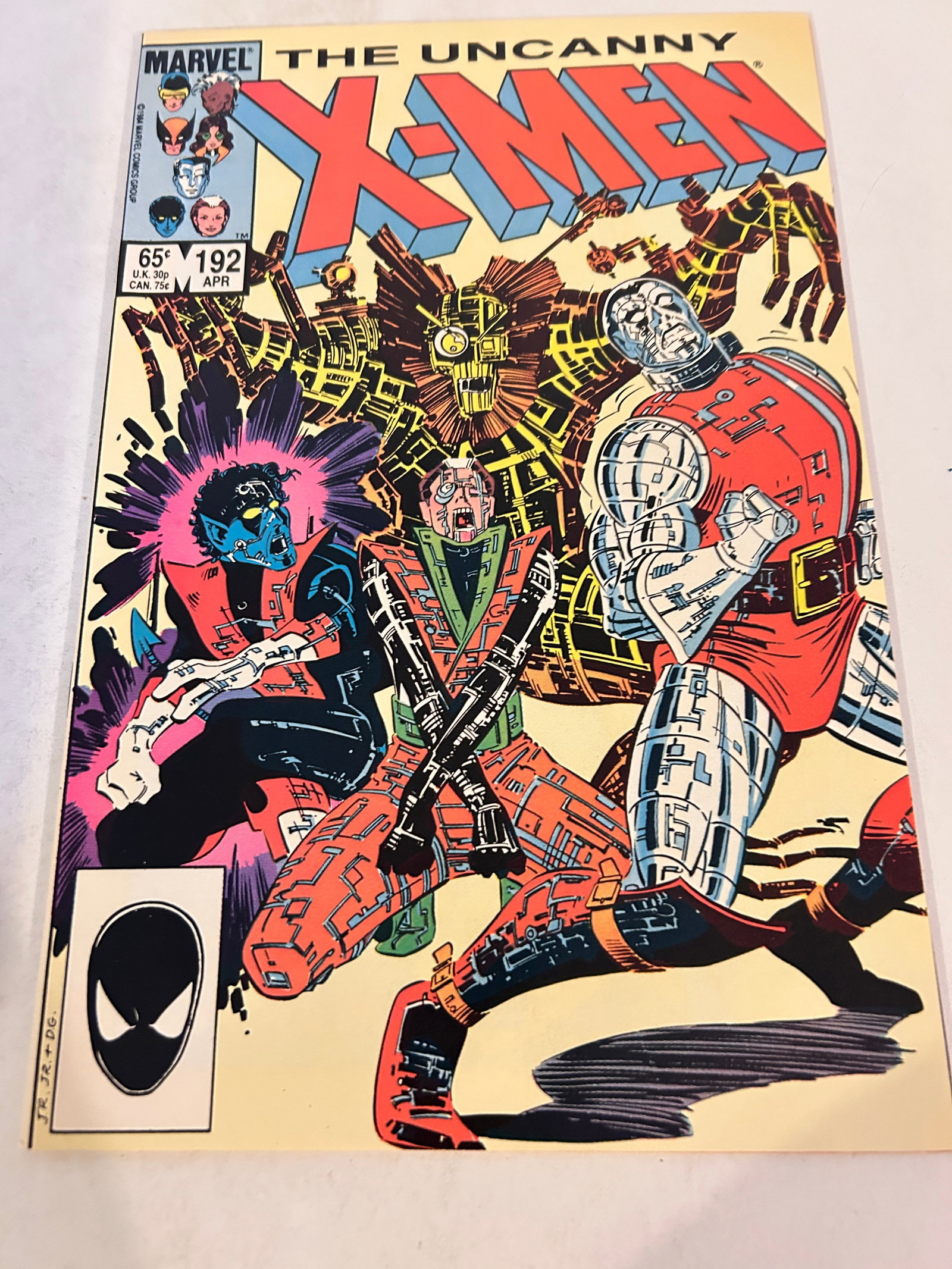 Vintage Comic Book Uncanny X-Men # 192 (1 of 2)