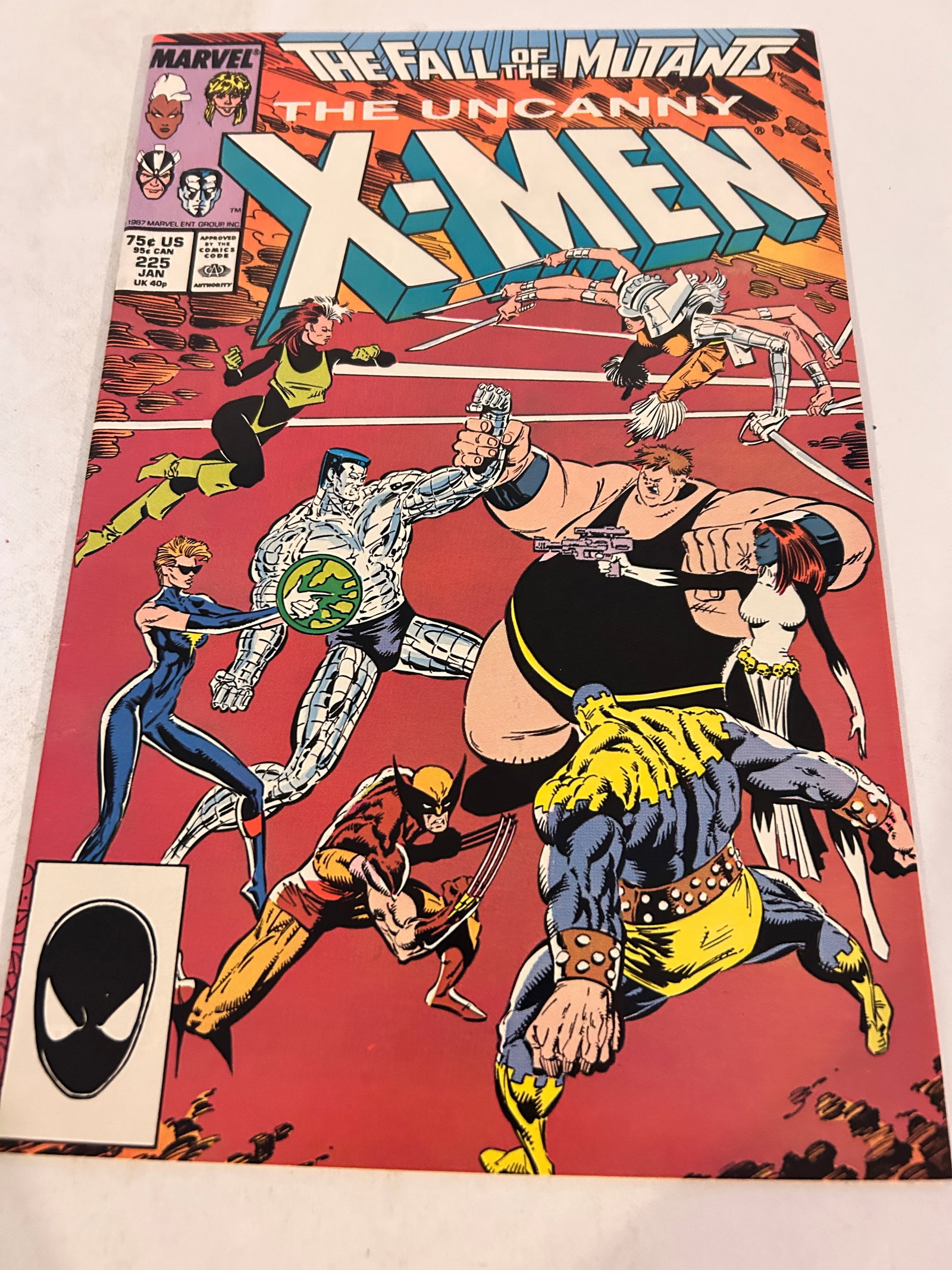 Vintage Comic Book Uncanny X-Men # 225 (1 of 2)