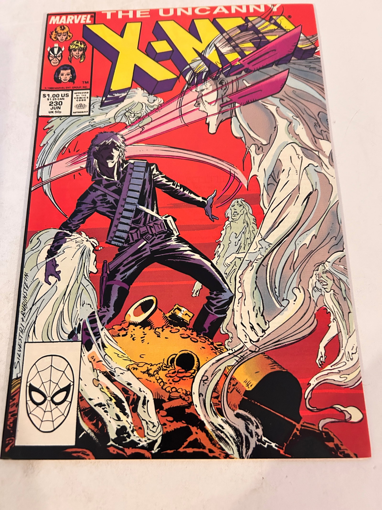 Vintage Comic Book Uncanny X-Men # 230: Vintage Comic Book Uncanny X-Men # 230 Please view all photos as they are part of the description and condition of this Item, Feel free to contact me with questions or picture requests! Used Item AS I