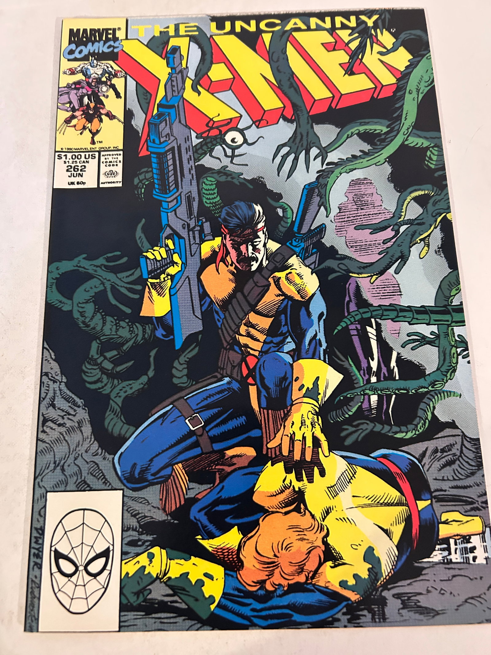 Vintage Comic Book Uncanny X-Men # 262 (1 of 2)