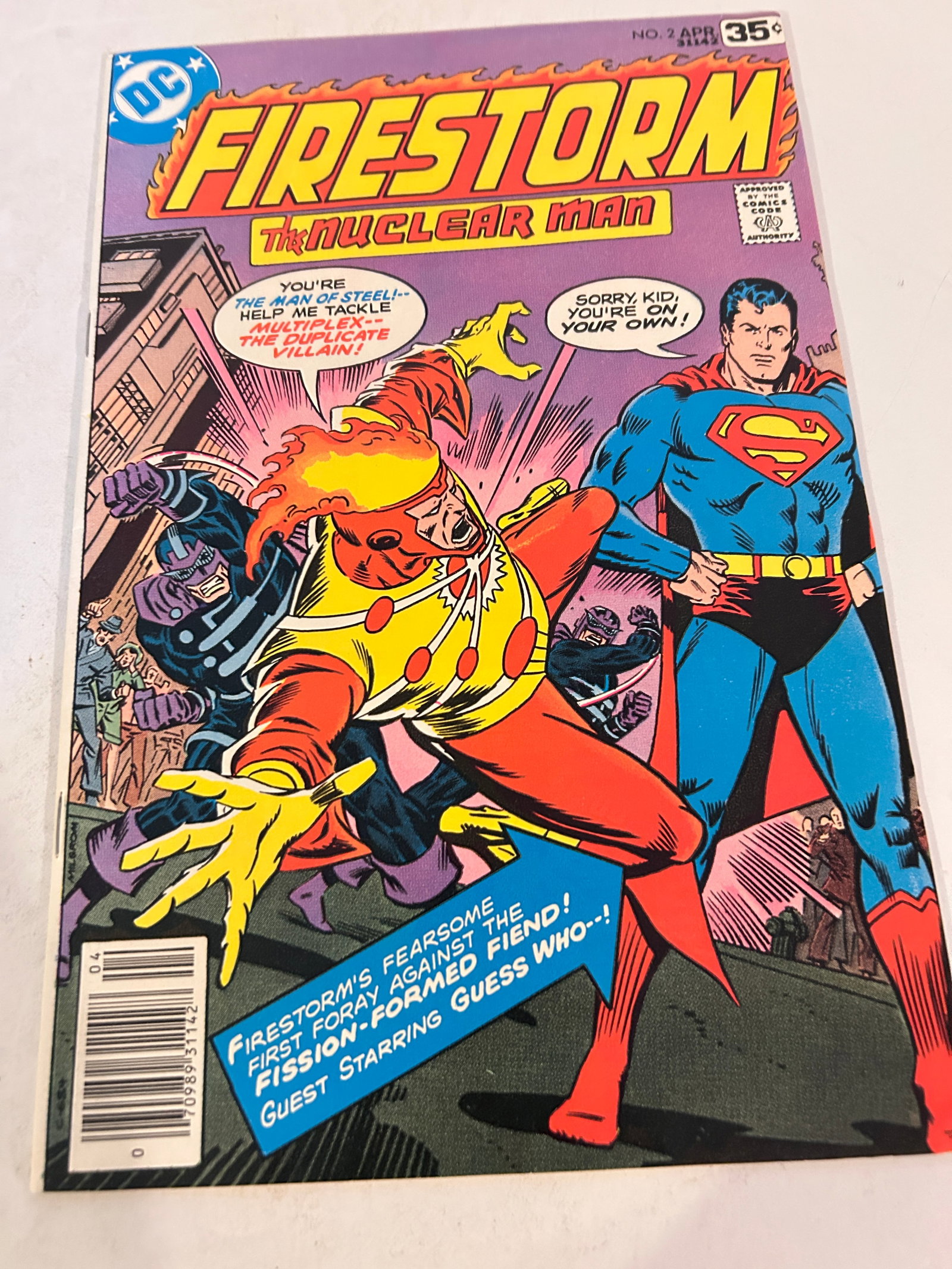 Vintage Comic Book Firestorm # 2: Vintage Comic Book Firestorm # 2 Please view all photos as they are part of the description and condition of this Item, Feel free to contact me with questions or picture requests! Used Item AS IS