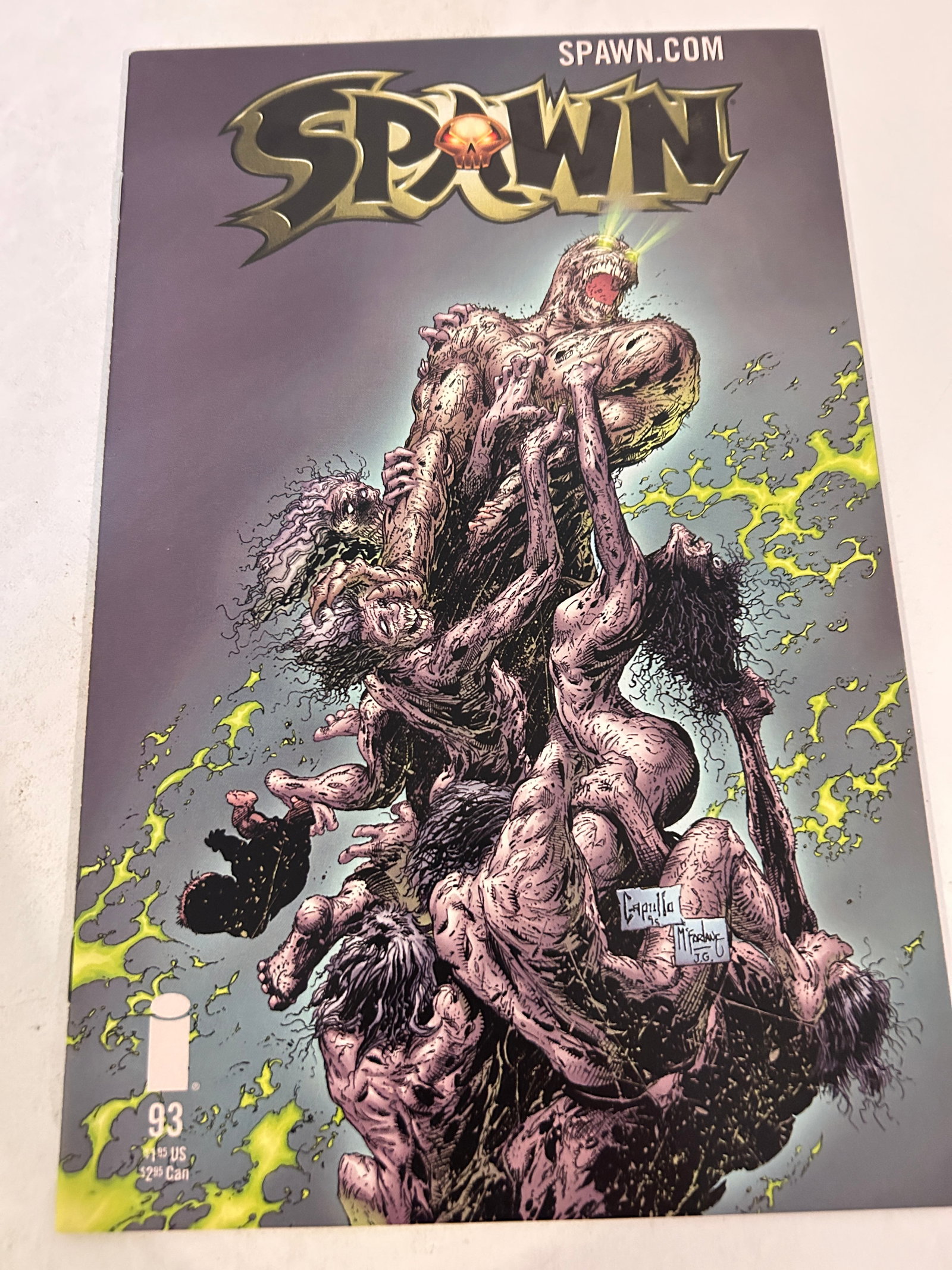 Vintage Comic Book Spawn # 93: Vintage Comic Book Spawn # 93 Please view all photos as they are part of the description and condition of this Item, Feel free to contact me with questions or picture requests! Used Item AS IS