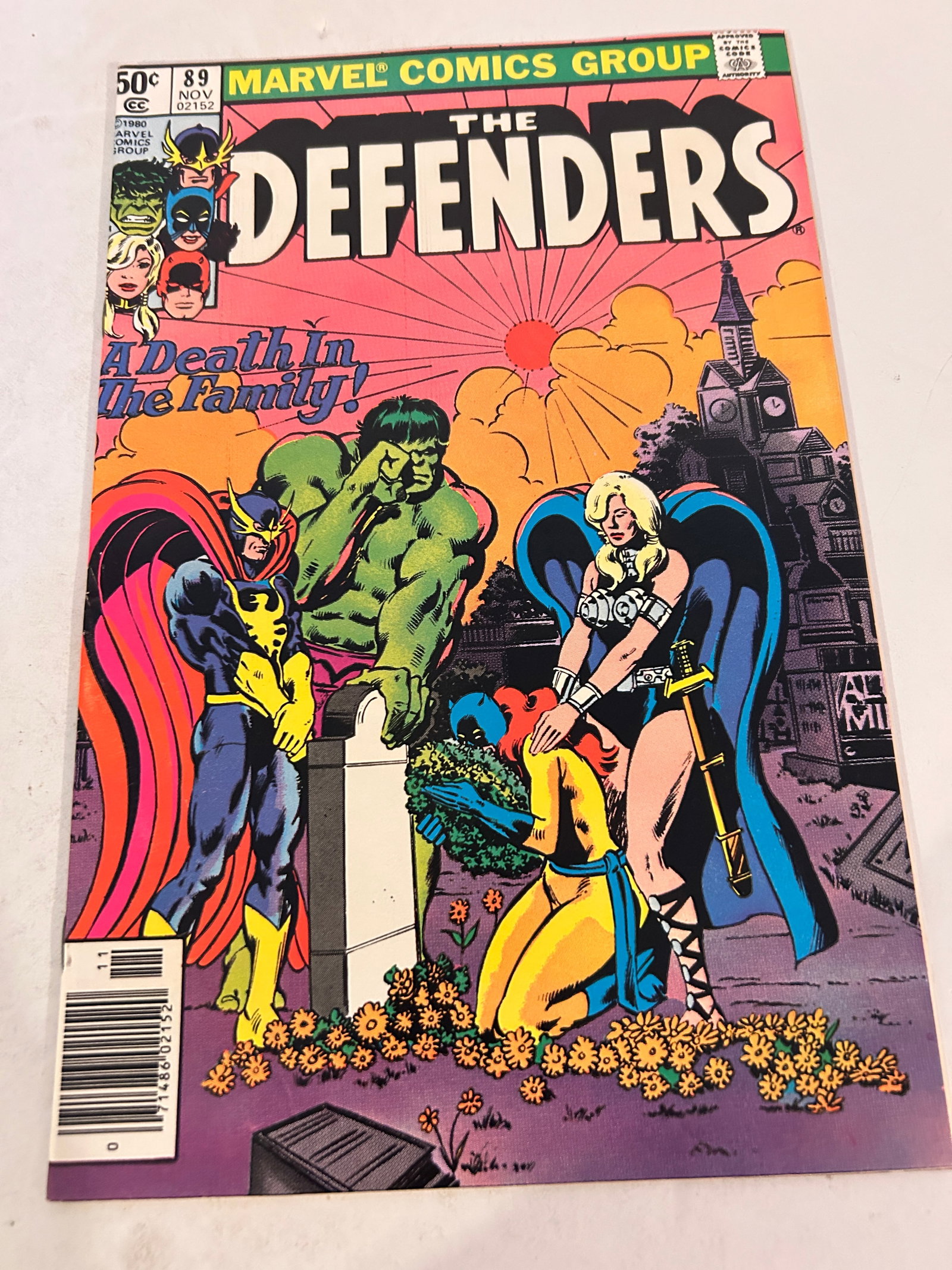 Vintage Comic Book The Defenders # 89 (1 of 2)
