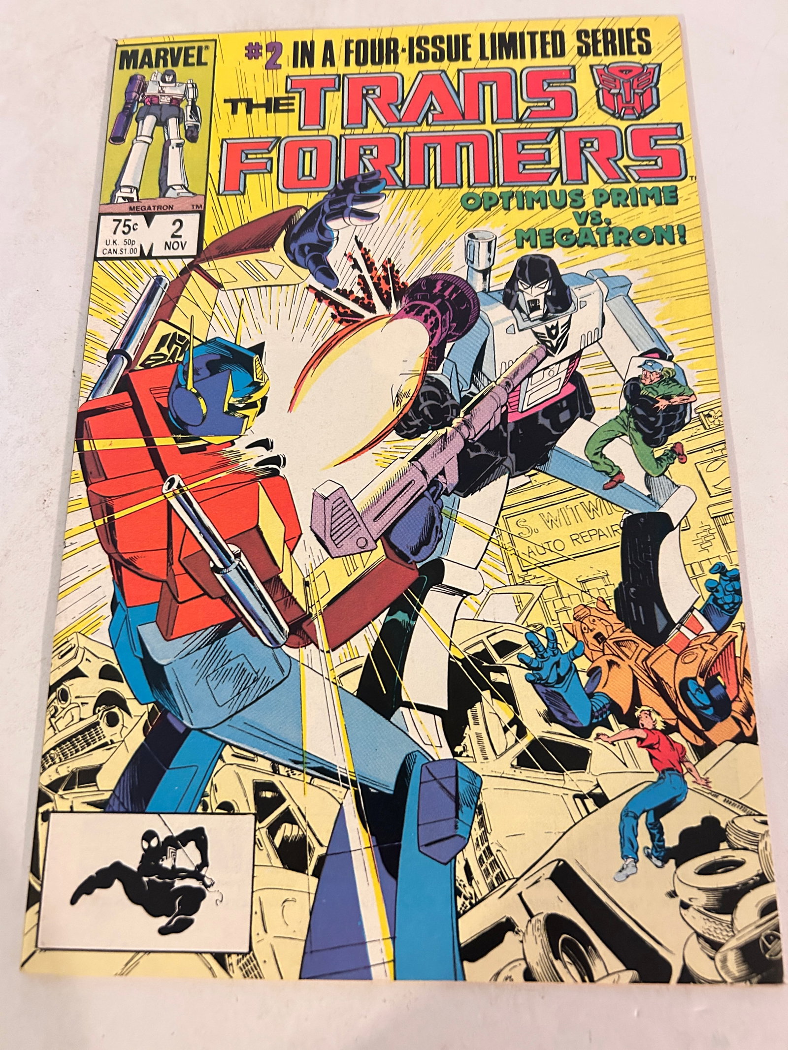 Vintage Comic Book The Transformers # 2 (1 of 2)