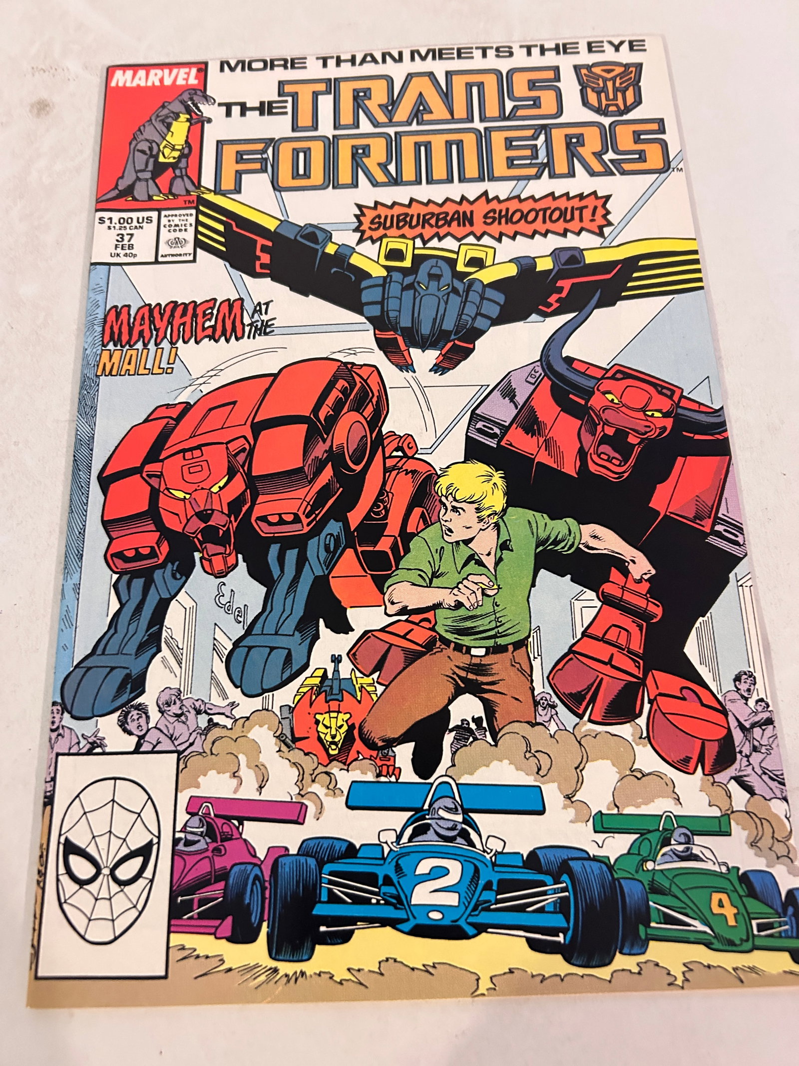 Vintage Comic Book The Transformers # 37: Vintage Comic Book The Transformers # 37 Please view all photos as they are part of the description and condition of this Item, Feel free to contact me with questions or picture requests! Used Item AS
