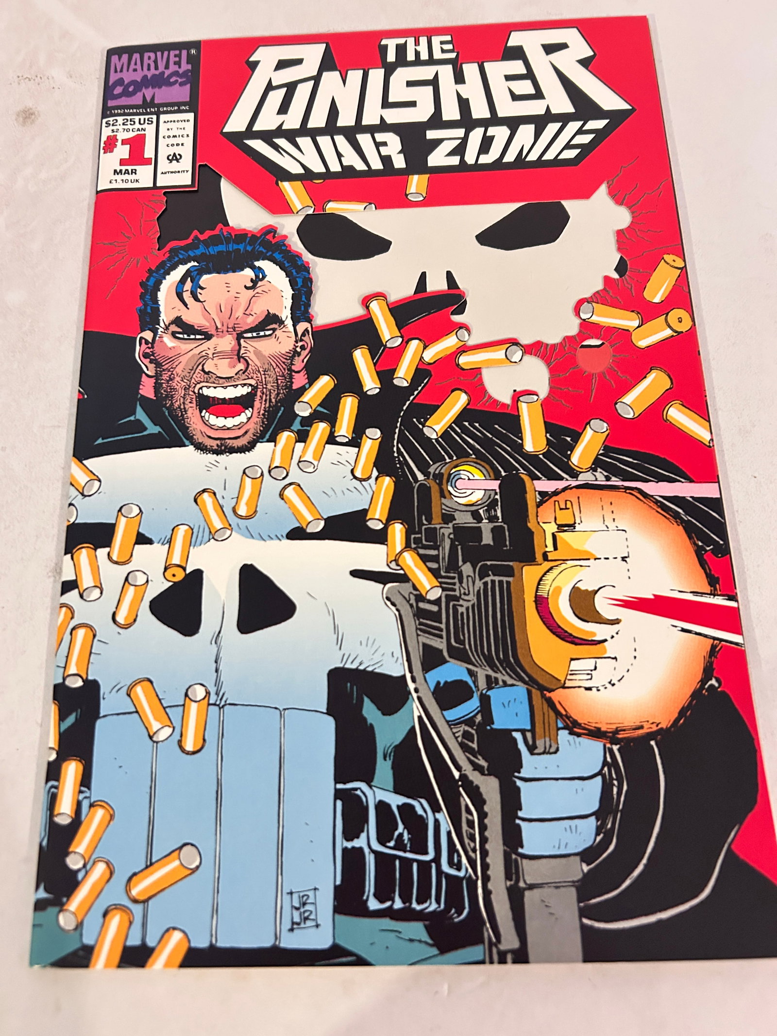 Vintage Comic Book The Punisher War Zone # 1 (1 of 2)