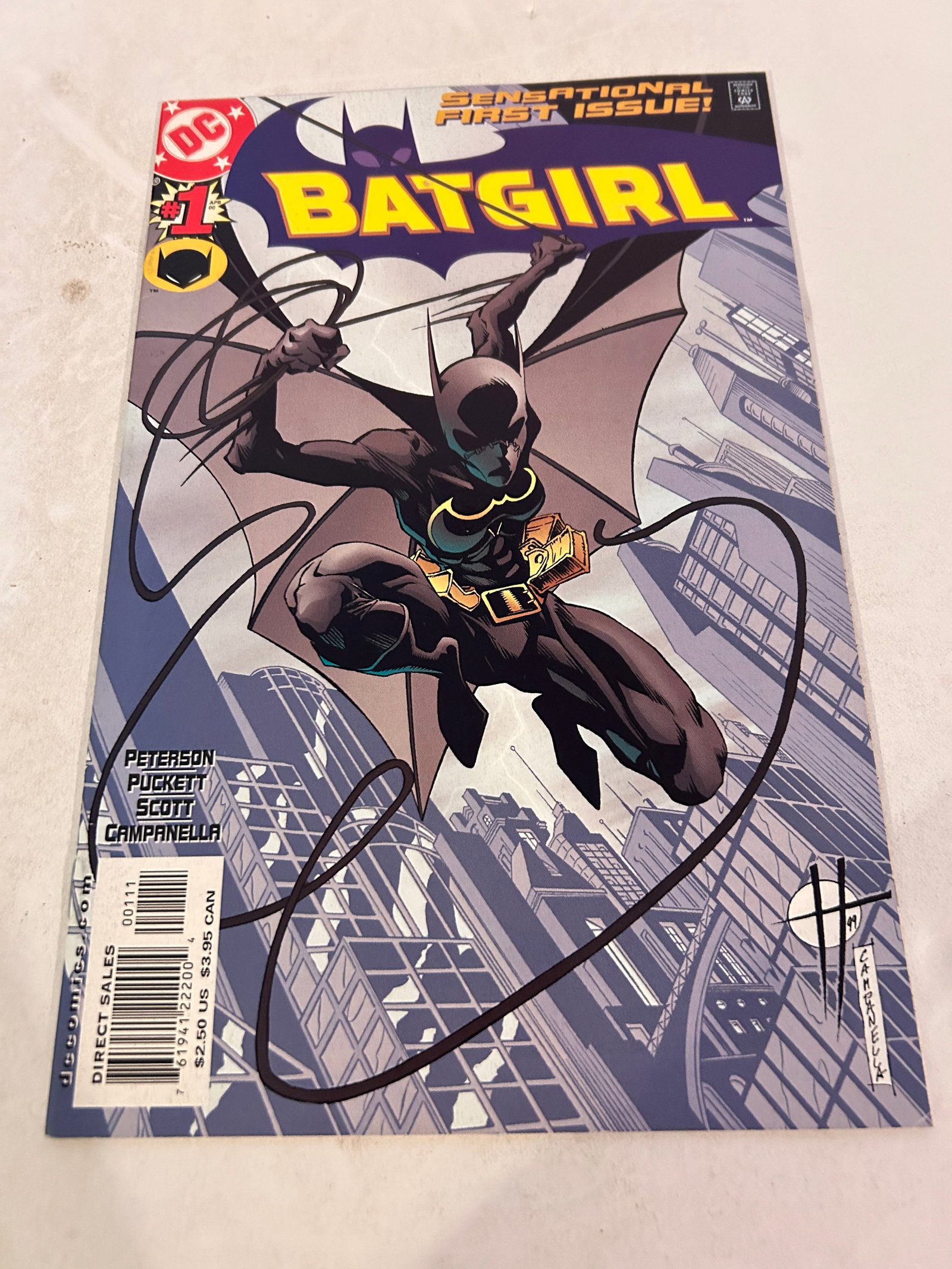 Vintage Comic Book Batgirl # 1 (1 of 2)