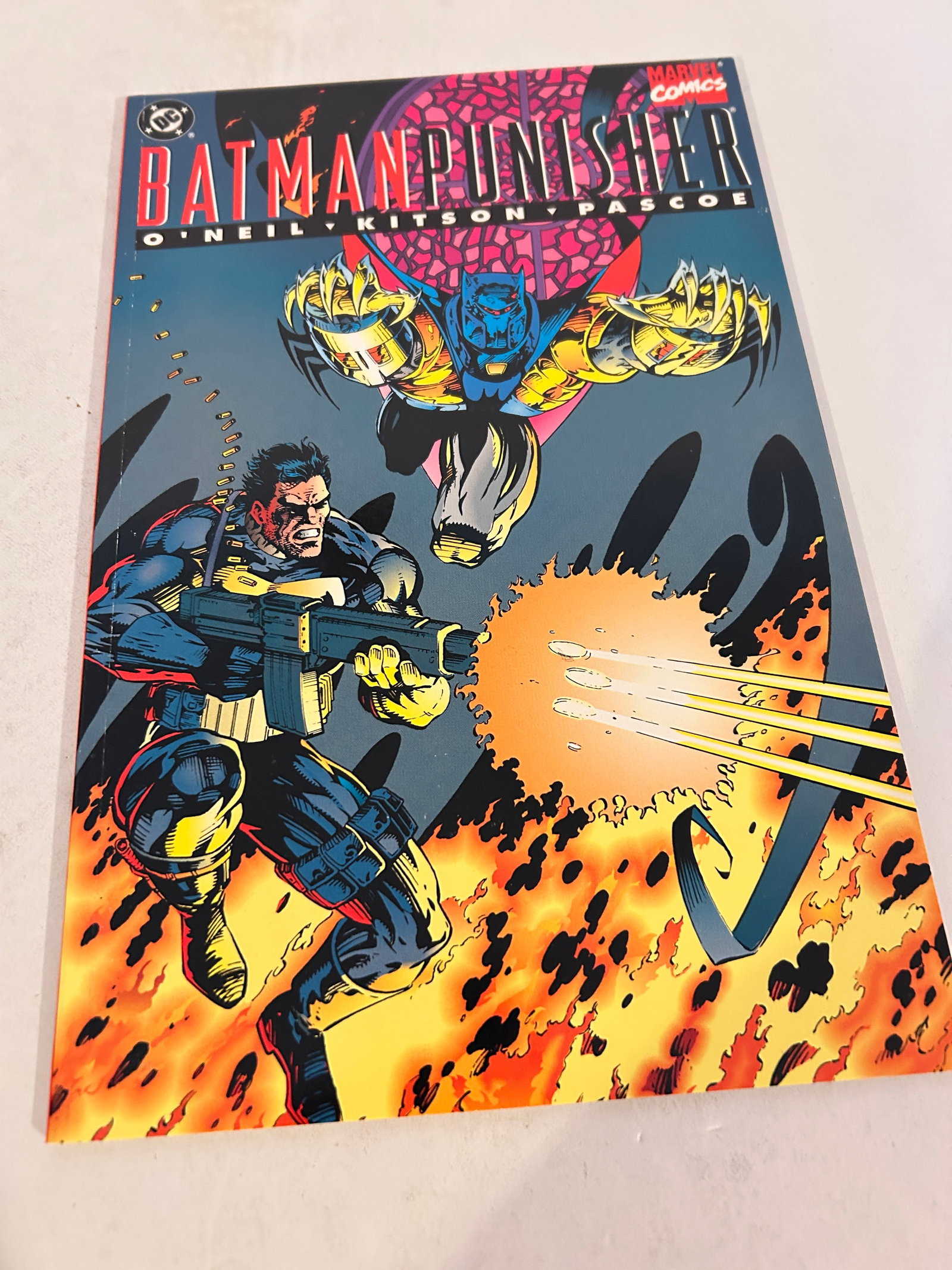 Vintage Comic Book Batman Punisher (1 of 2)