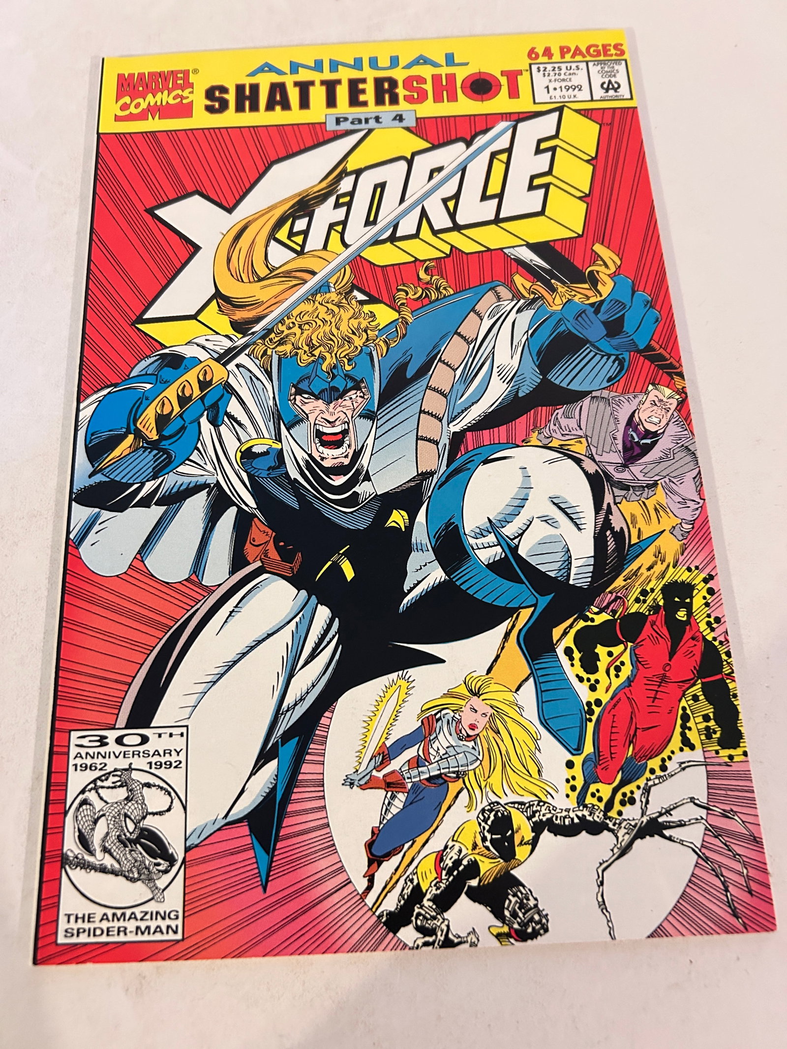 Vintage Comic Book X-Force # 1 Annual (1 of 2)