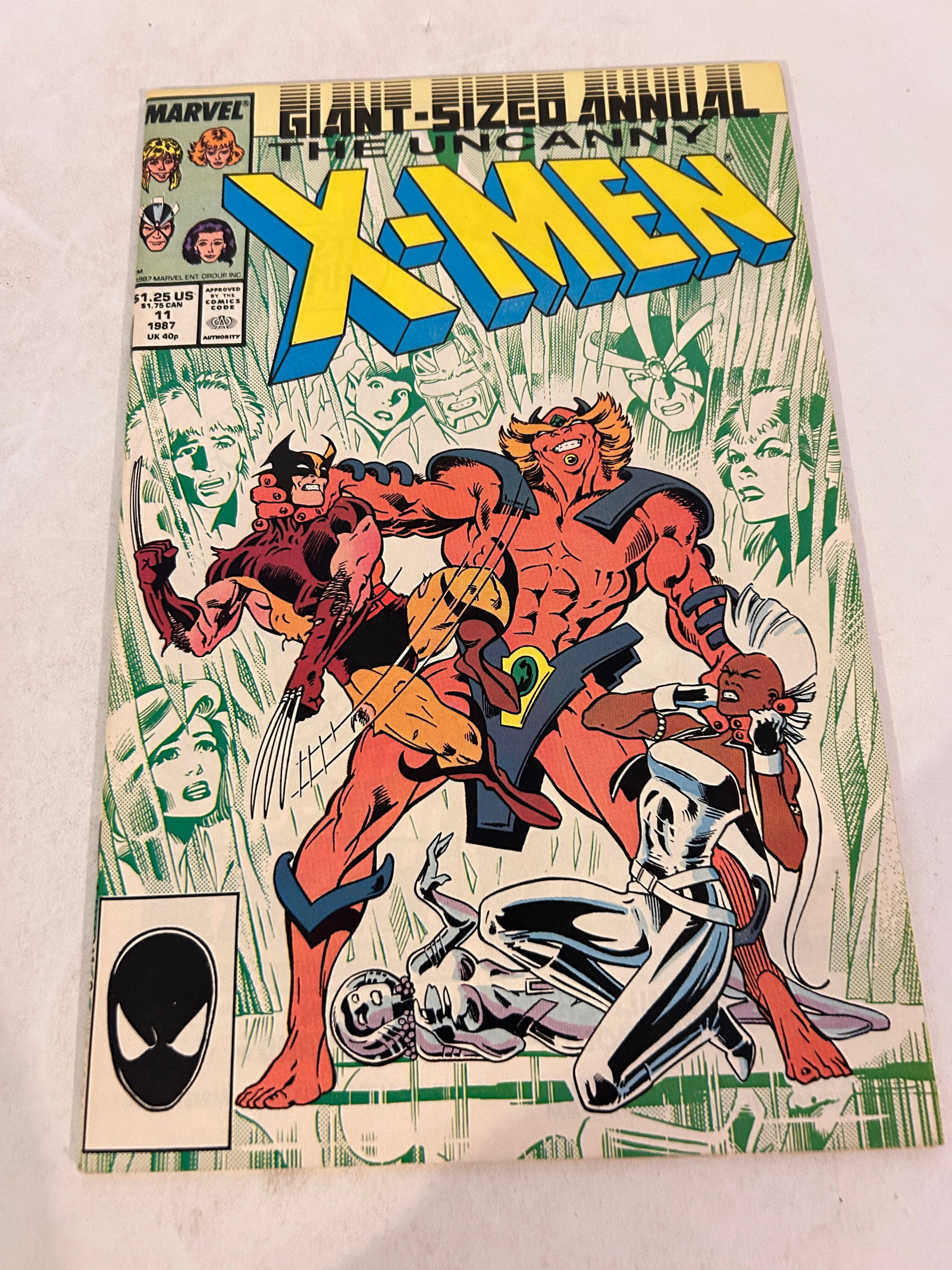 Vintage Comic Book X-Men Annual # 11 (1 of 2)