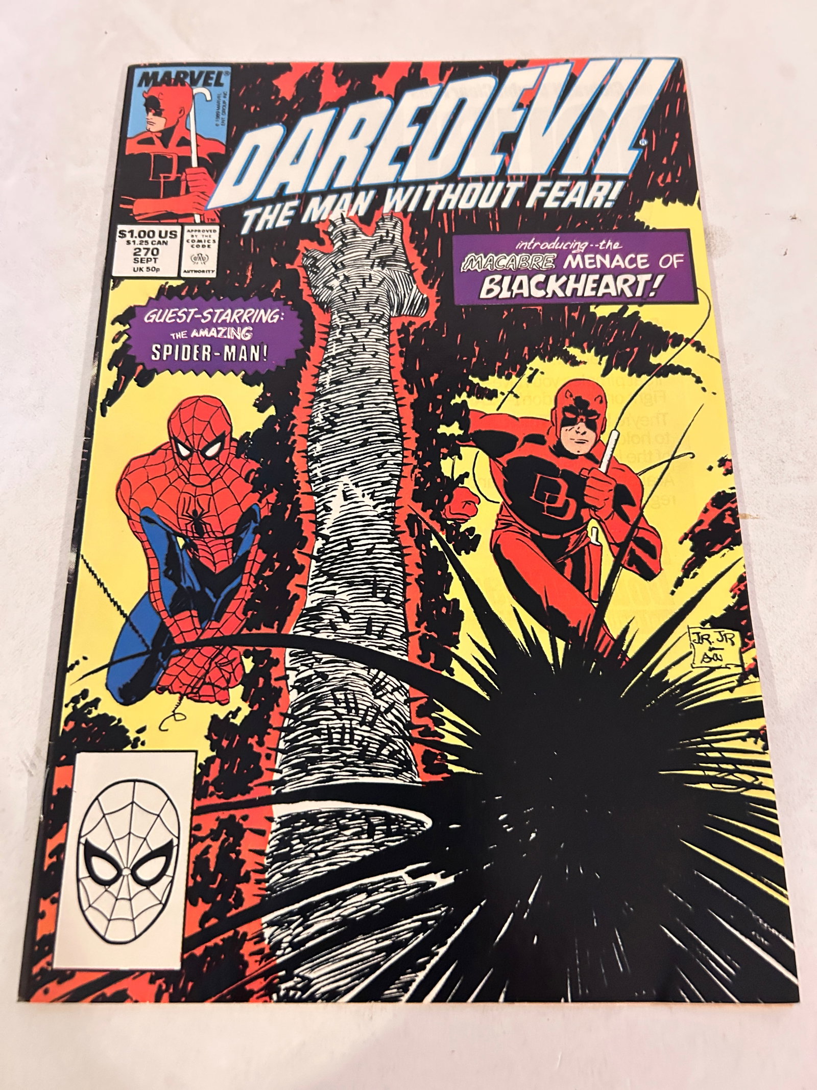Vintage Comic Book Daredevil # 270 (1 of 2)