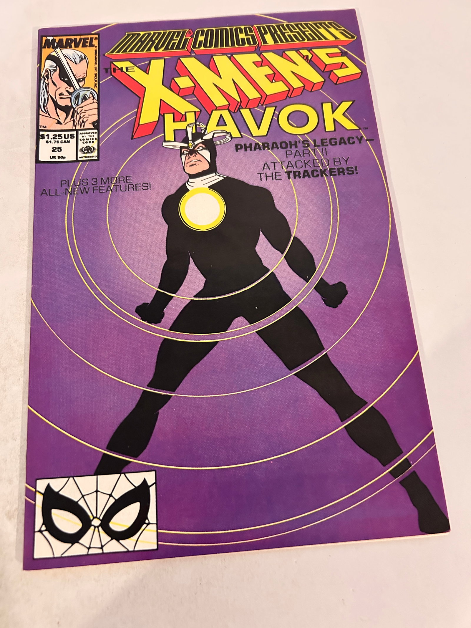 Vintage Comic Book Marvel Comics Presents The X-Men's Havok # 25: Vintage Comic Book Marvel Comics Presents The X-Men's Havok # 25 Please view all photos as they are part of the description and condition of this Item, Feel free to contact me with questions or pictur