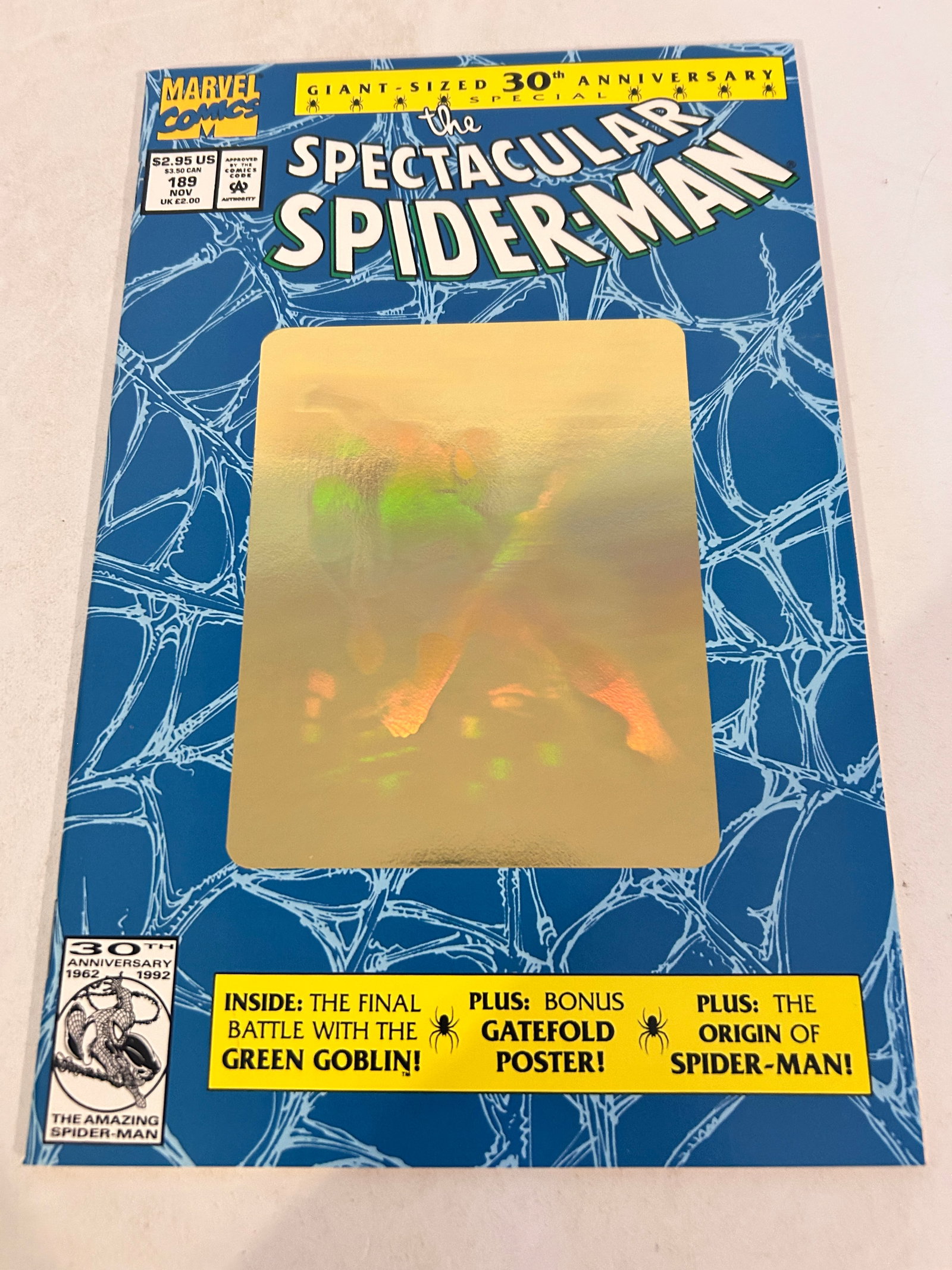 Vintage Comic Book The Spectacular Spider-Man # 189 (1 of 2)
