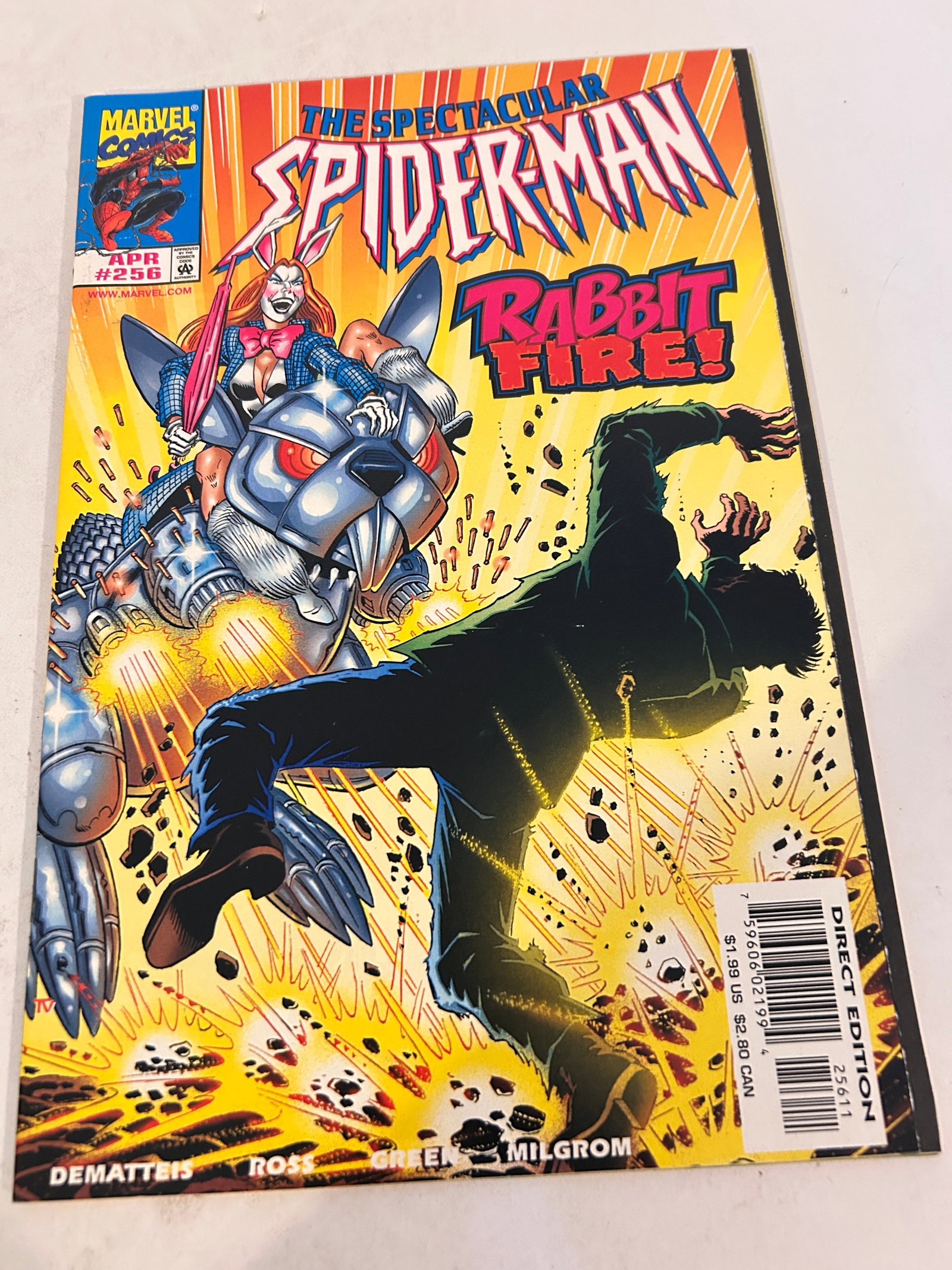 Vintage Comic Book The Spectacular Spider-Man # 256 (1 of 2)