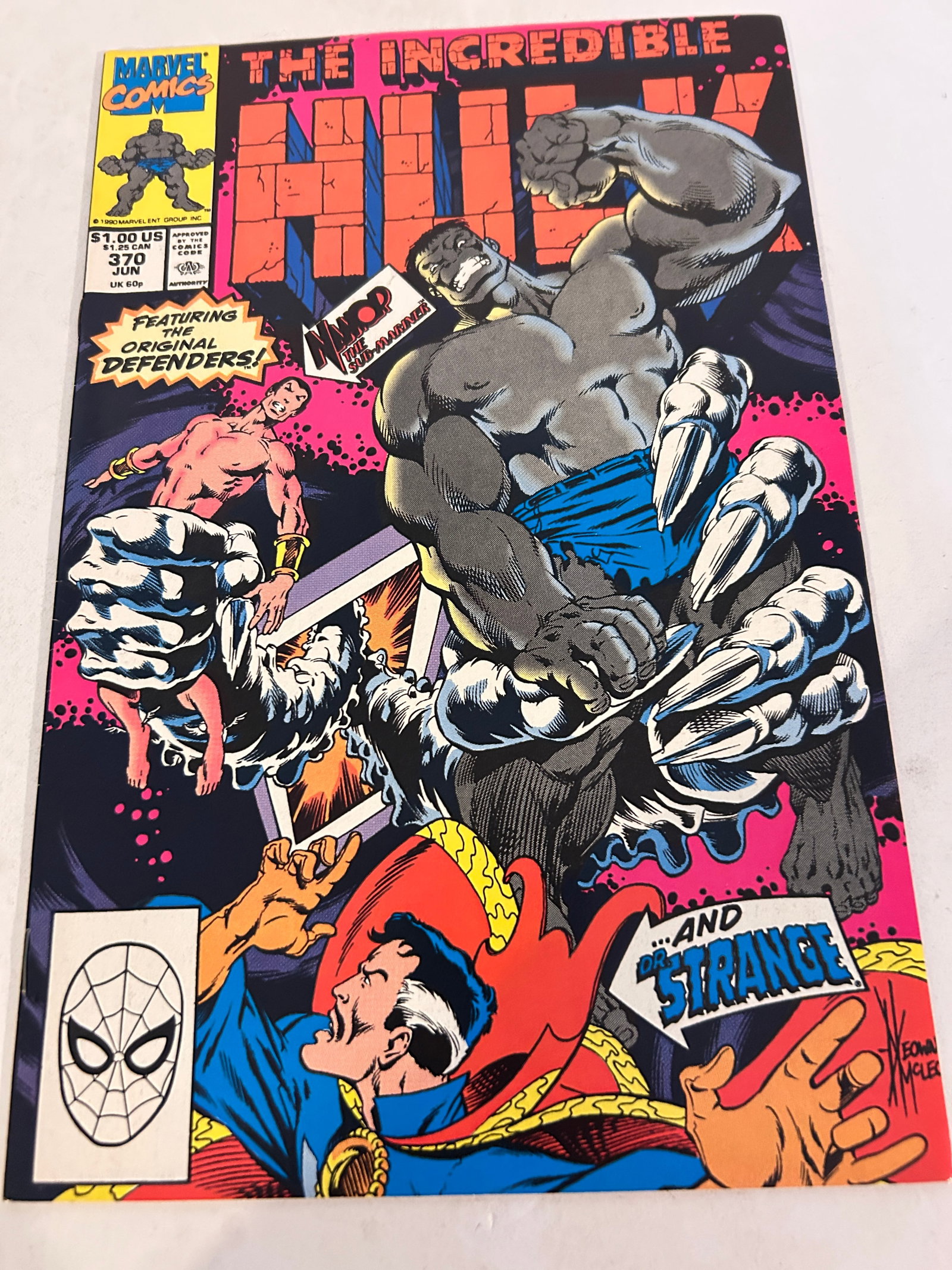 Vintage Comic Book The Incredible Hulk # 370 (1 of 2)